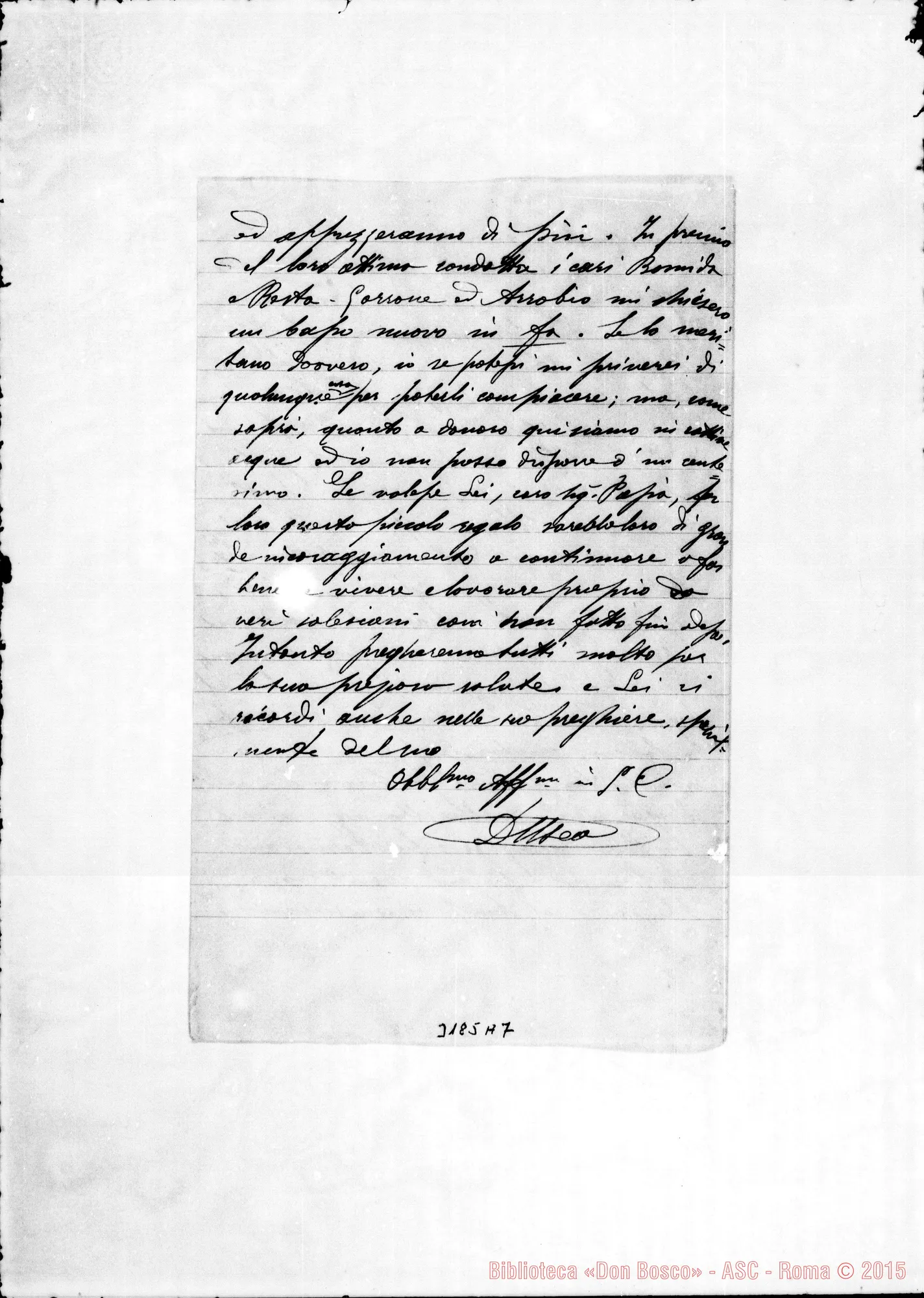 Fotogramma A 7 — Don G. Batt. Useo-Don Lazzero. Beitgemal, 15-06-1892