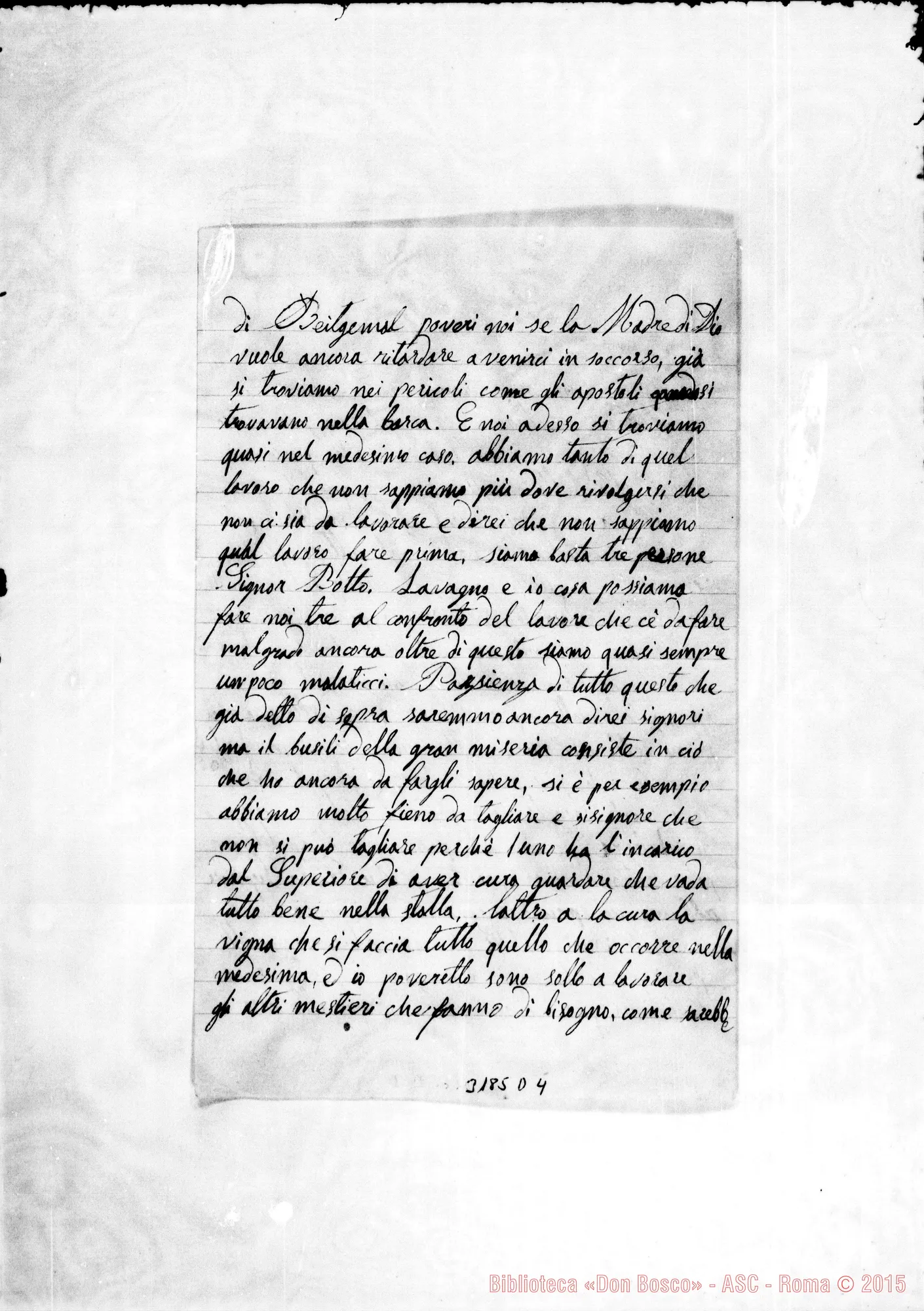 Fotogramma D 4 — Tesio Marco, coad.-Don Lazzero. Cremisan, senza data