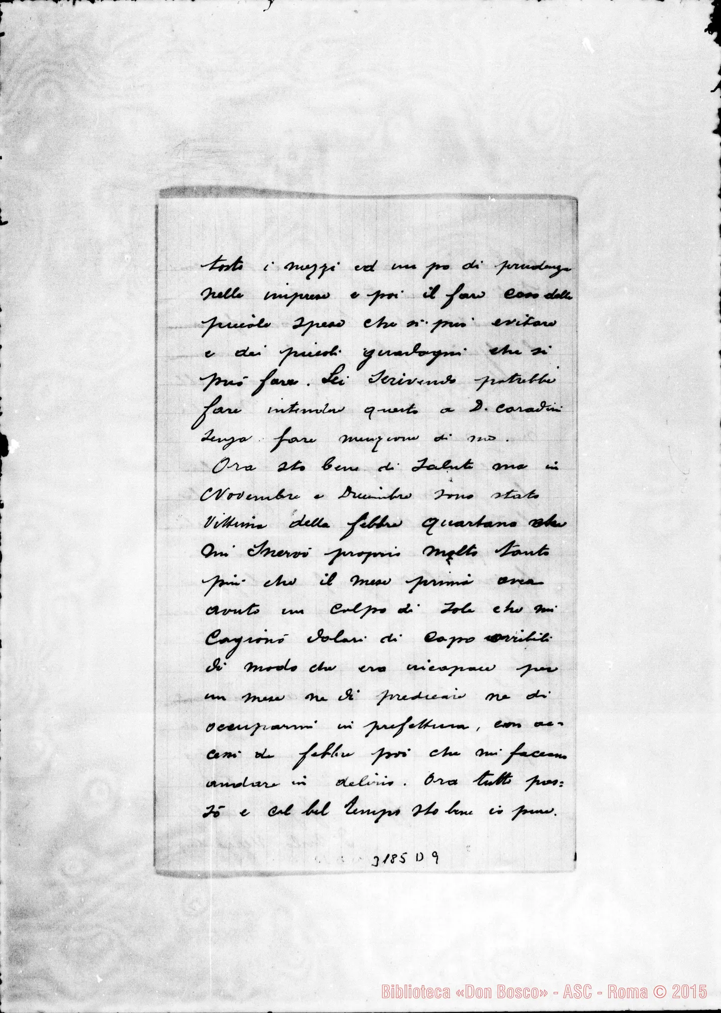 Fotogramma D 9 — Don Carlo Vercauteren-Don Durando. Beitgemal, 31-03-1897