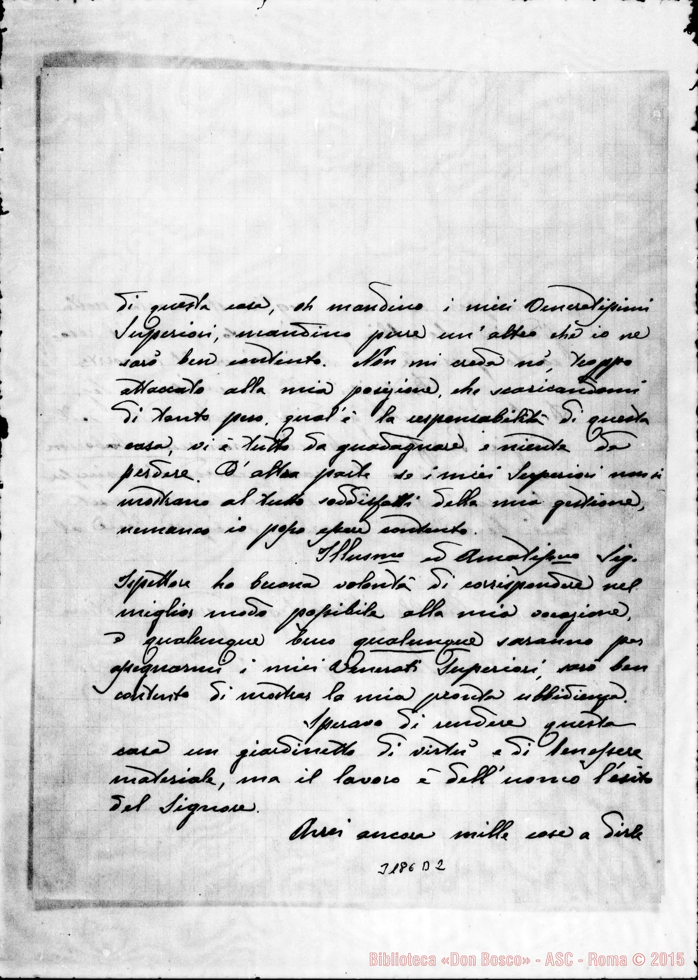Fotogramma D 2 — Don Luigi M. Cantoni-Ispettore. Beitgemal, 22-08-1901