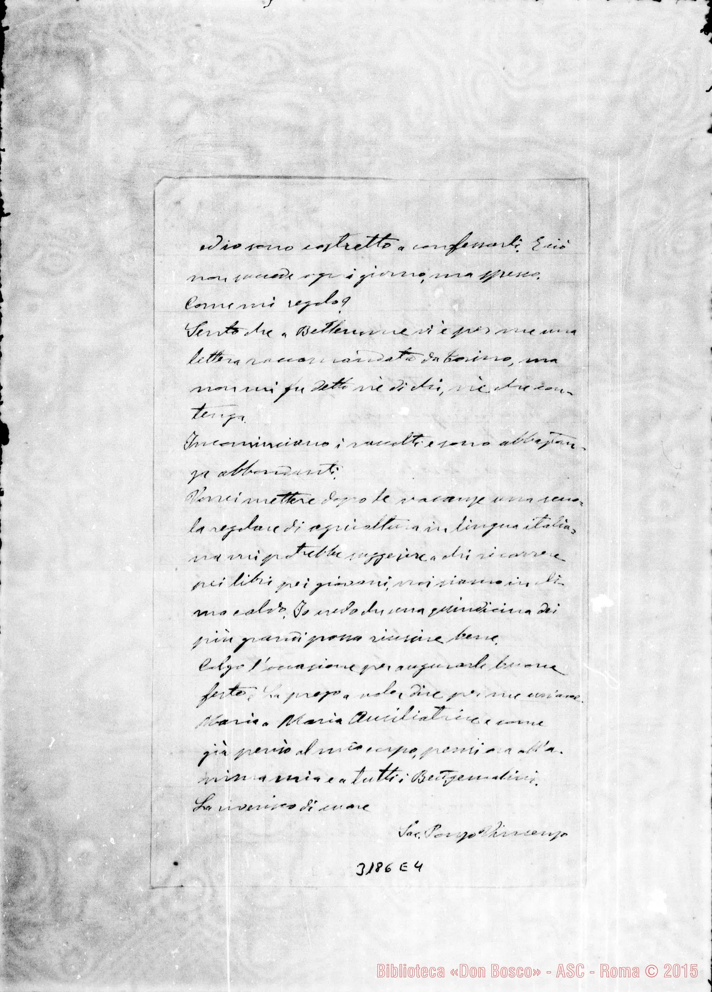 Fotogramma E 4 — Don Ponzo Vincenzo-Ispettore. Beitgemal, 19-05-1902
