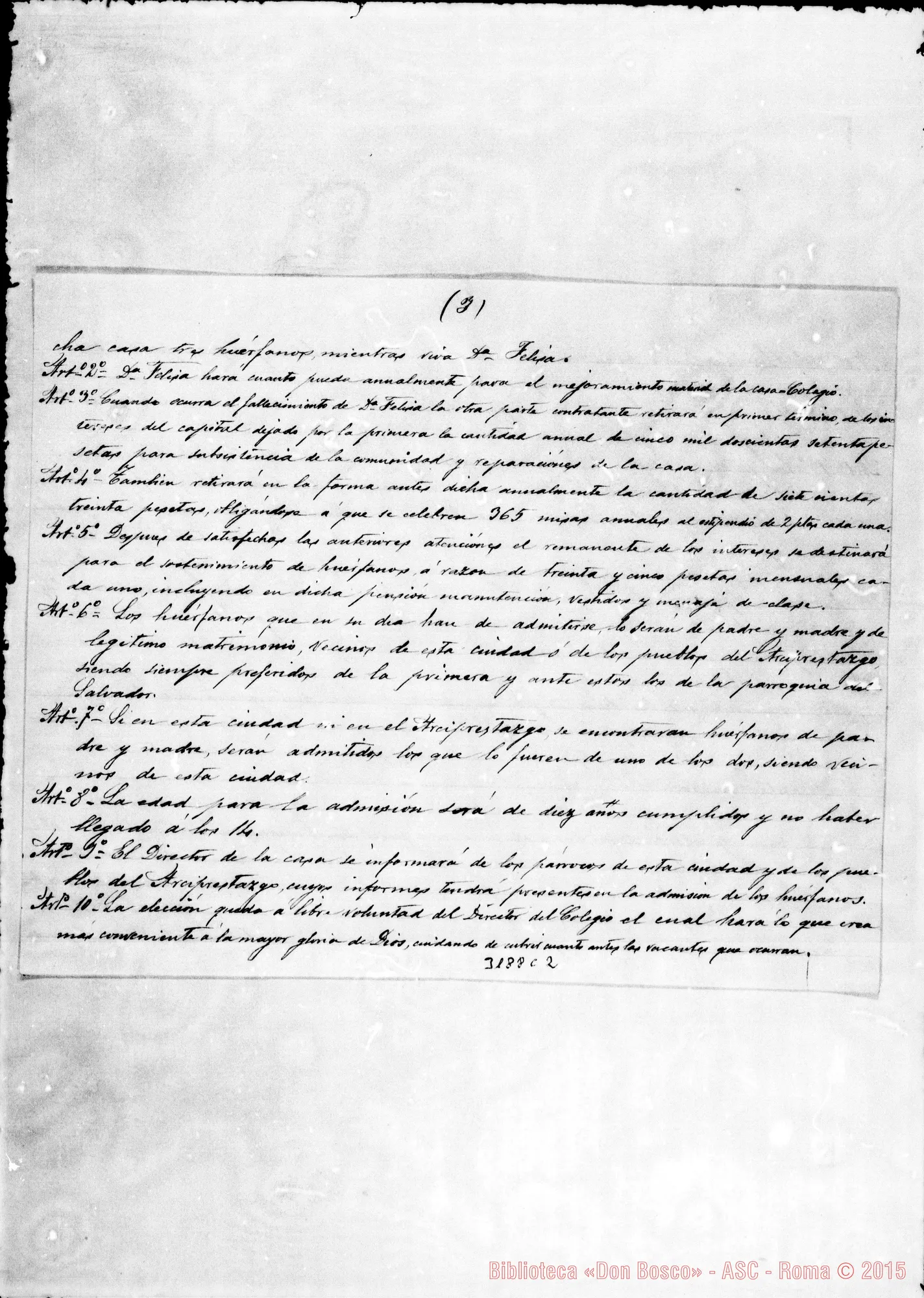 Fotogramma C 2 — Altra stesura della scrittura privata