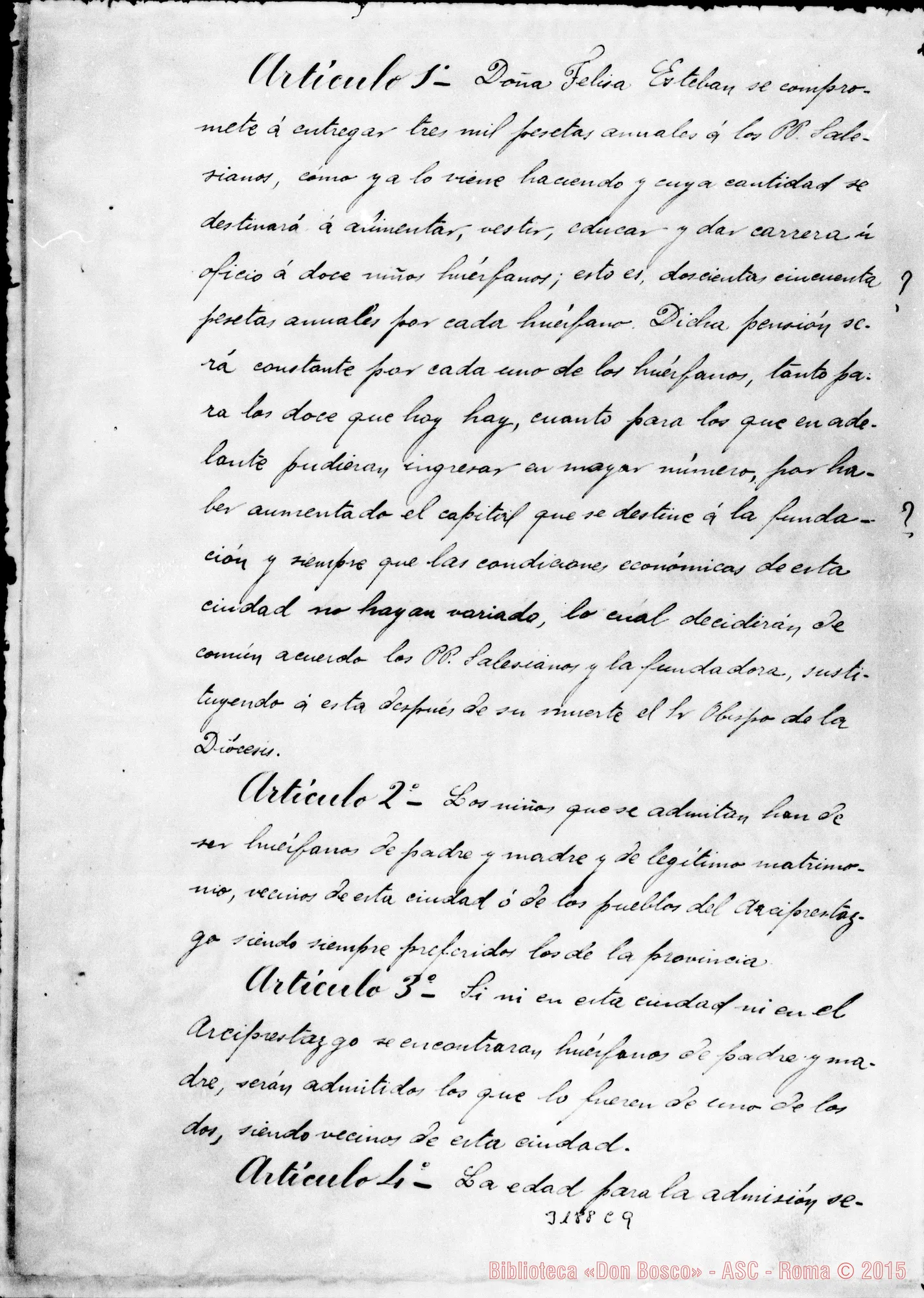 Fotogramma C 9 — Escritura privada, in data 1-07-1908. Autogr. Rinaldi