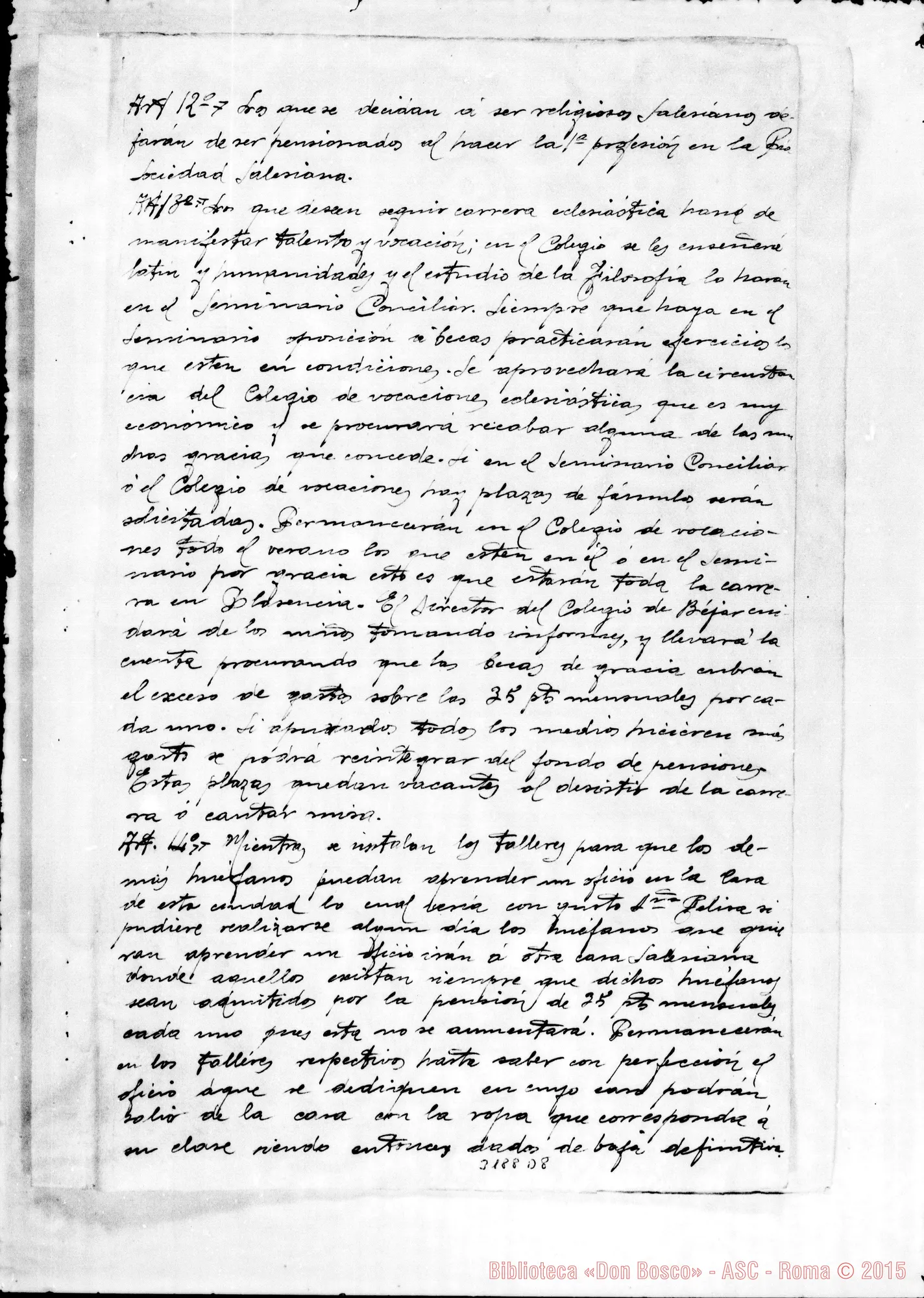 Fotogramma D 8 — Abbozzo di scrittura privata, il 12-01-1911