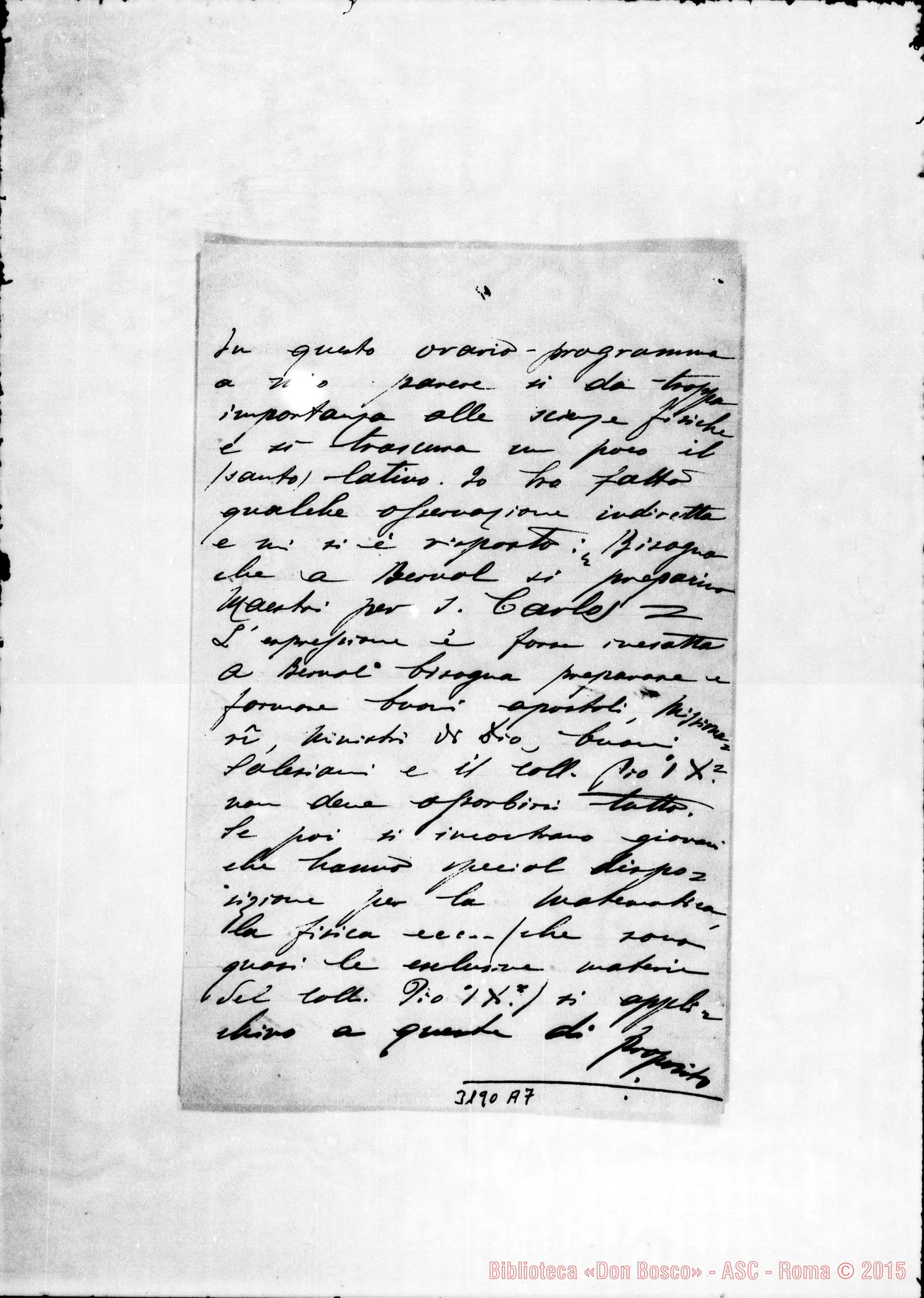 Fotogramma A 7 — Don Molinari-Don Barberis. Bernal, 19-03-1899