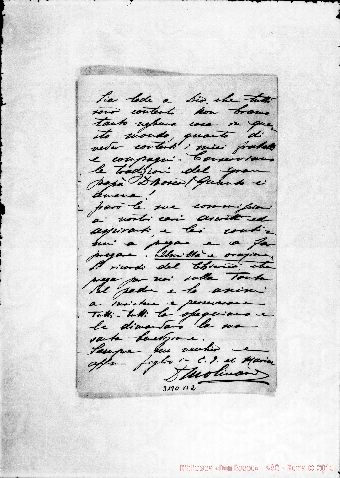 Fotogramma B 2 — Don Molinari-Don Barberis. Bernal, 22-06-1899