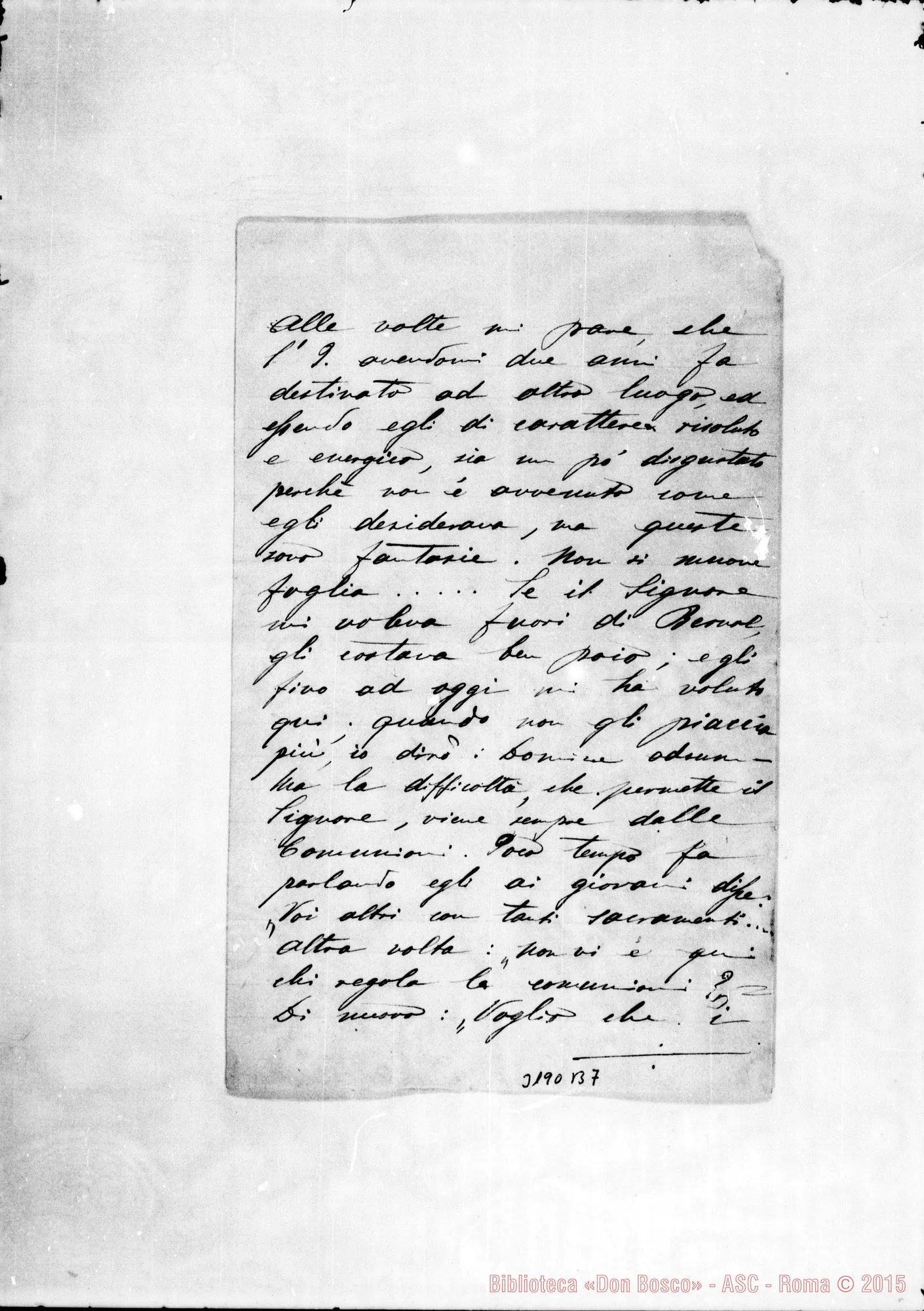 Fotogramma B 7 — Don Molinari-Don Barberis. Bernal, 29-06-1899