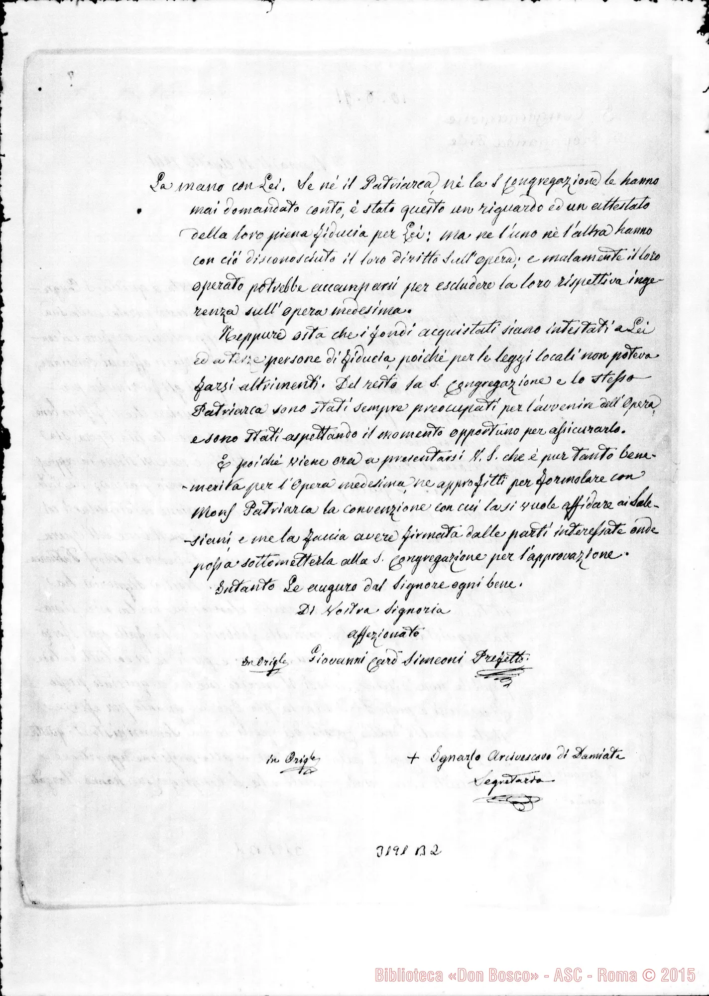 Fotogramma B 2 — Piavi Ludovico, Mons.-Don Belloni. Roma, 10-08-1891 Copia