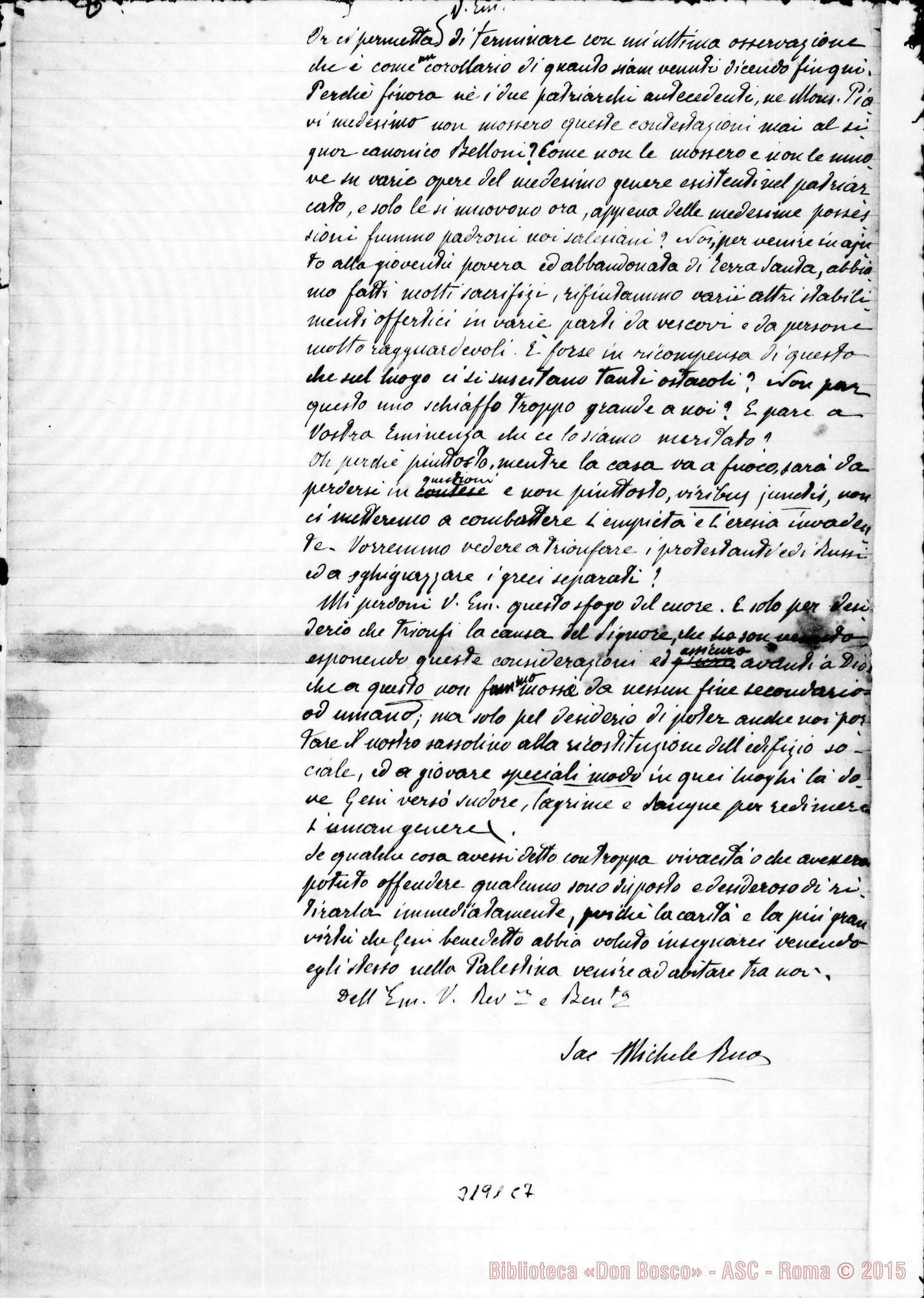 Fotogramma C 7 — Don Rua-Card. Simeoni, Pref. di P. Fide. Copia nel 1891
