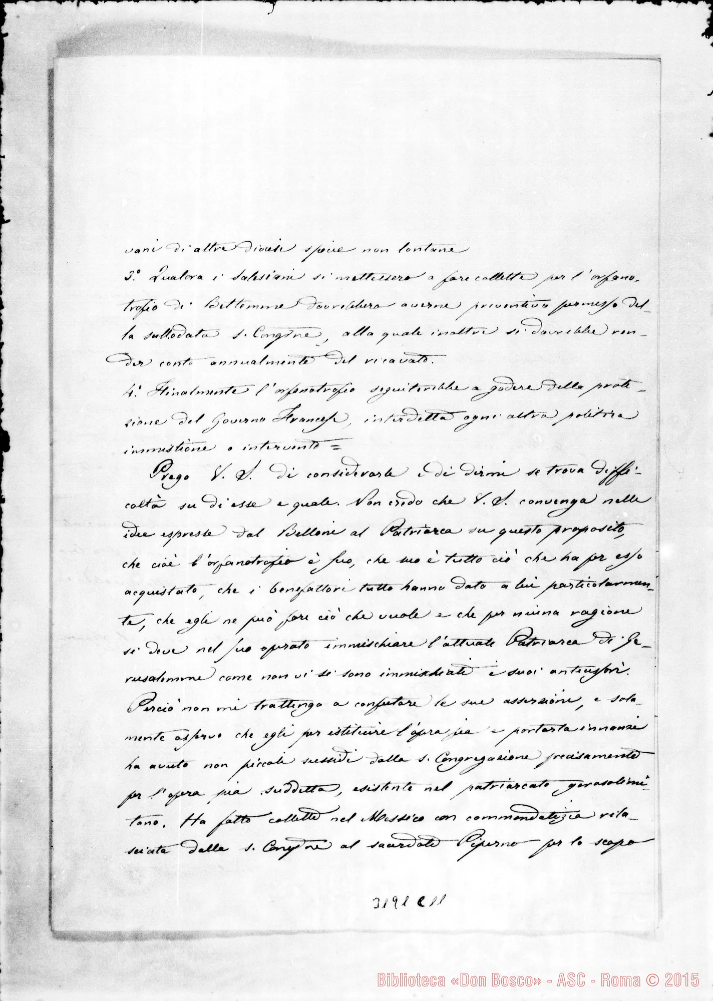 Fotogramma C 11 — Mons. Giovanni Simeoni, card.-Don Rua. Roma, 23-09-1891
