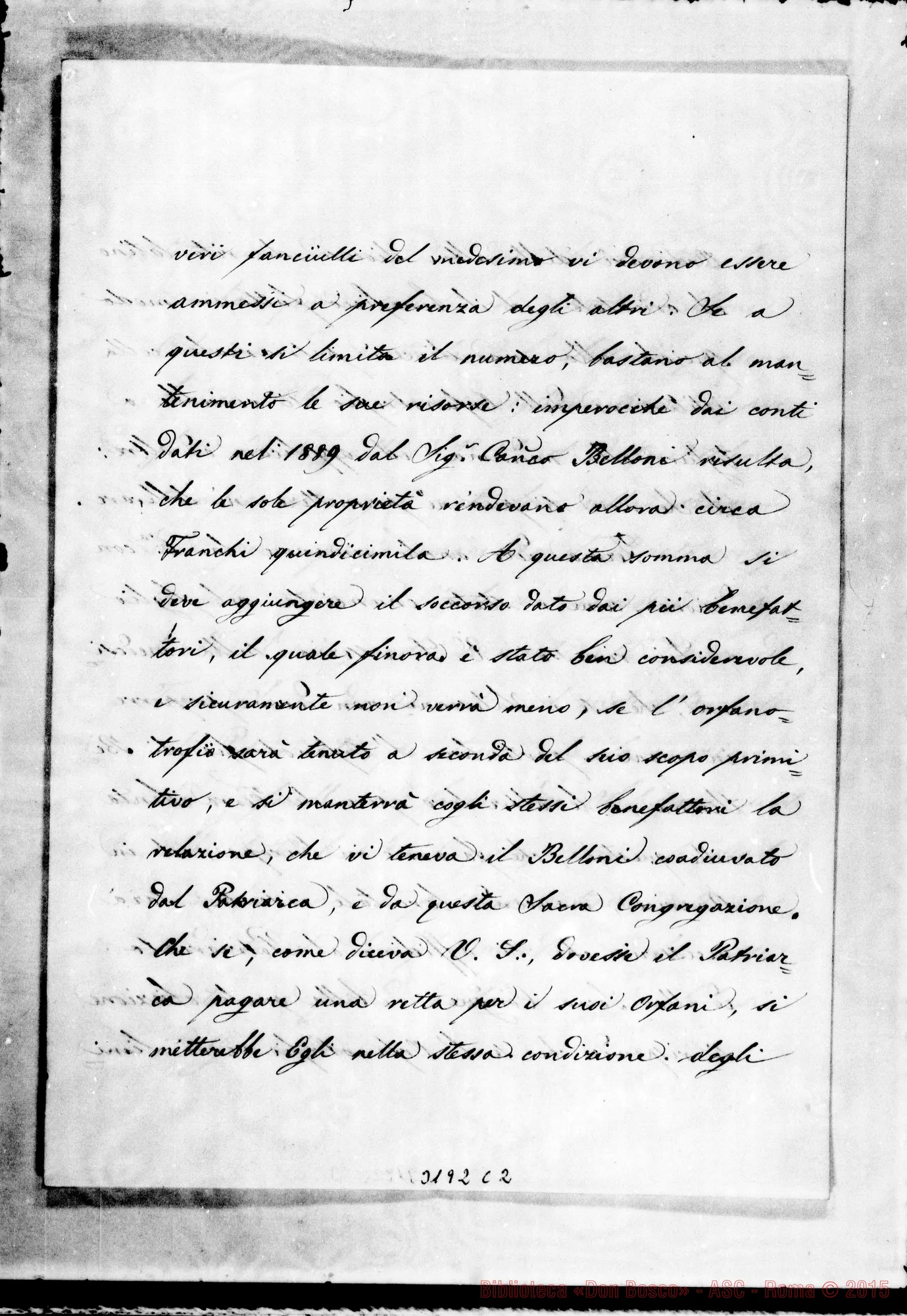 Fotogramma C 2 — Card. Lodóchowski-Don Rua. Roma, 1-08-1892