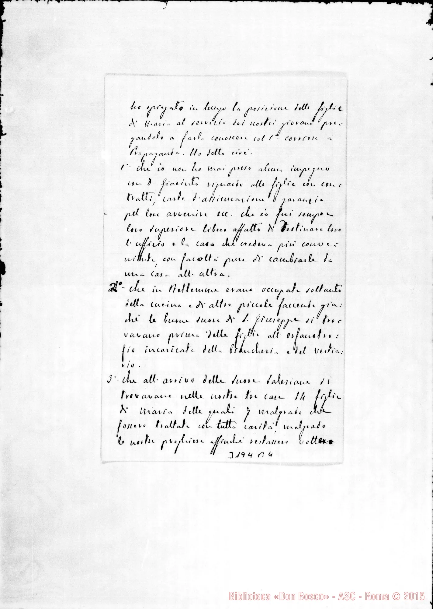 Fotogramma B 4 — Don Belloni-Don Durando. Betlemme, 7-11-1892