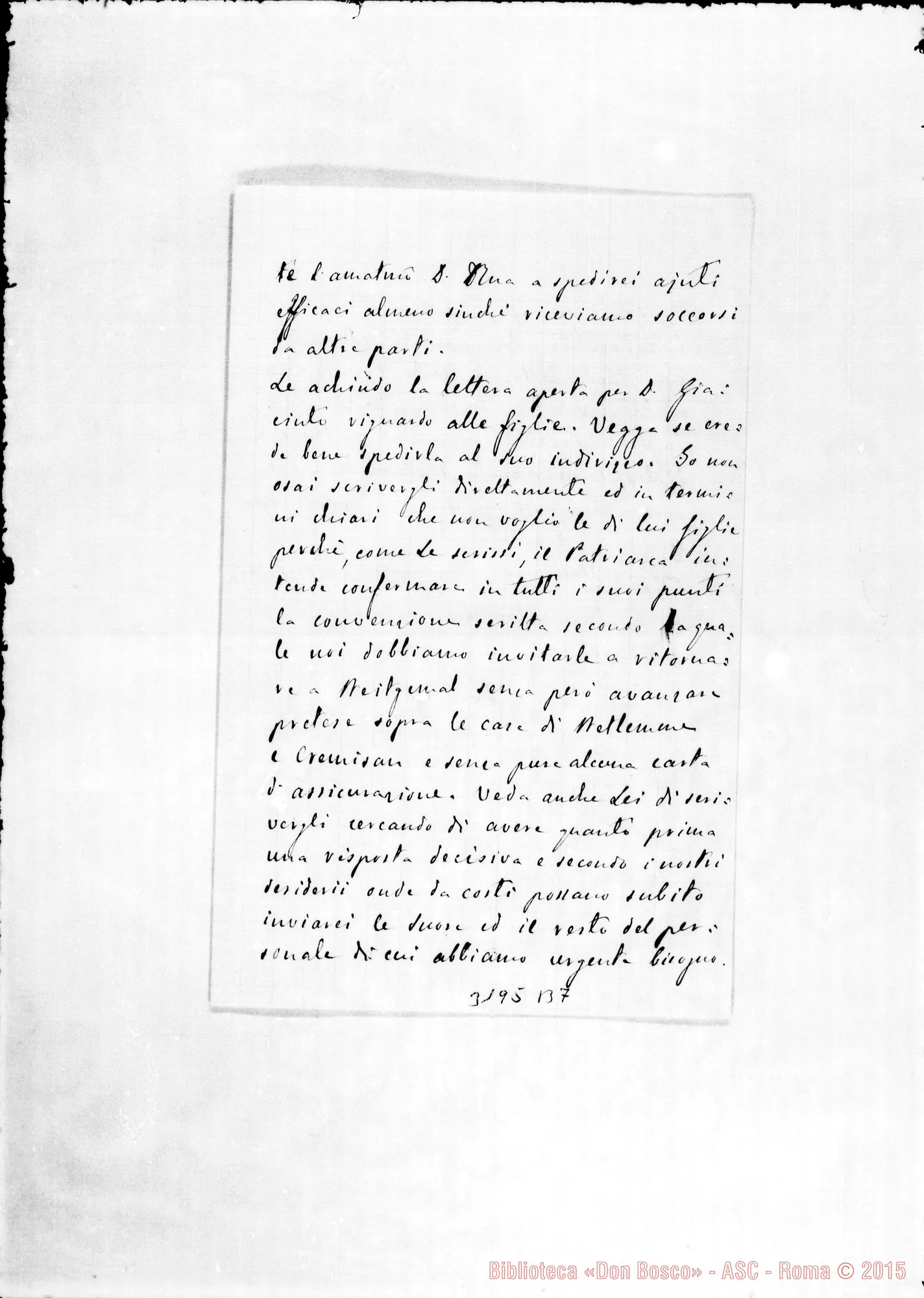 Fotogramma B 7 — Don Belloni-Don Durando. Betlemme, 18-01-1893
