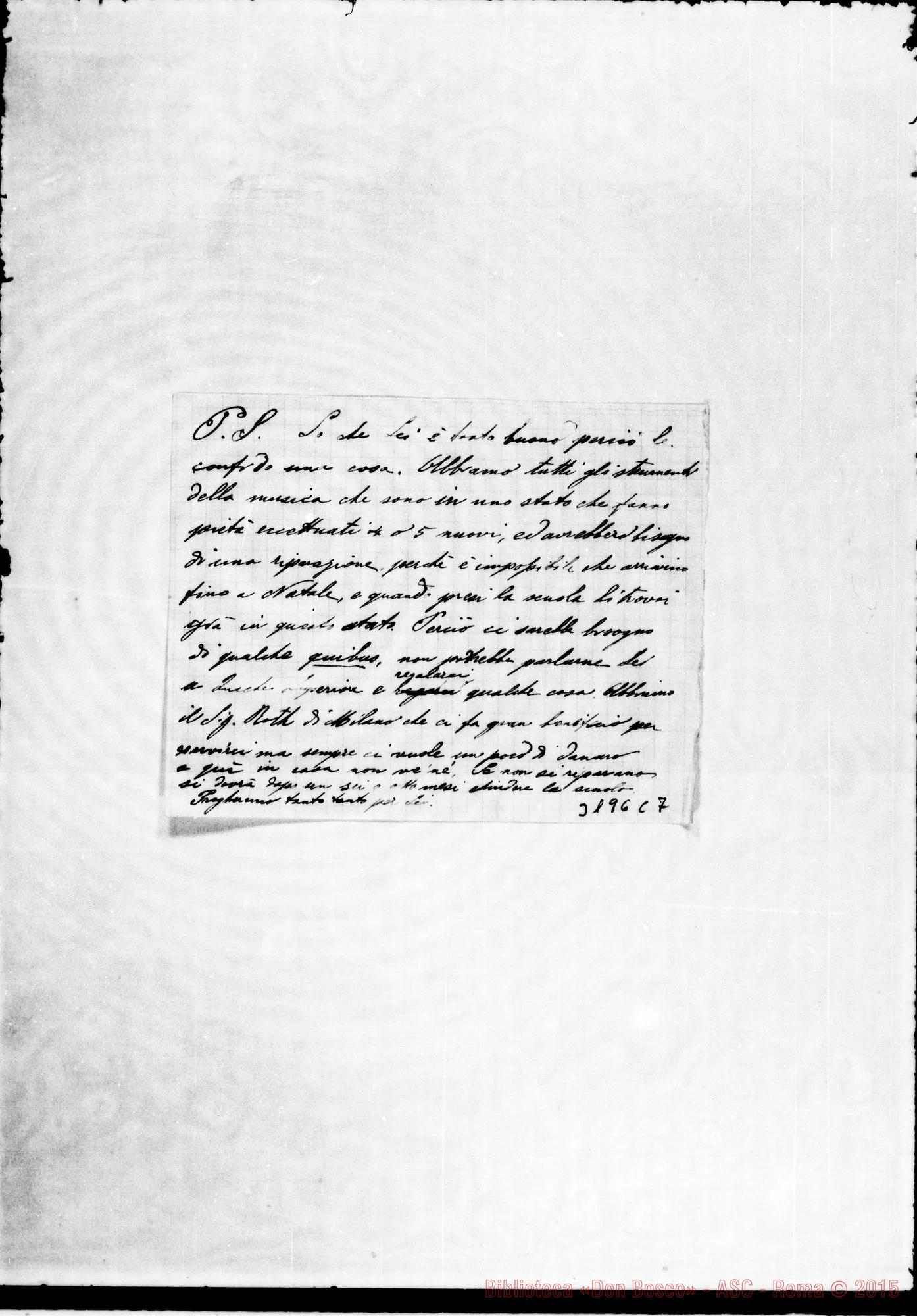 Fotogramma C 7 — Don Angelo Bormida-Don Lazzero. Betlemme, 8-07-1895