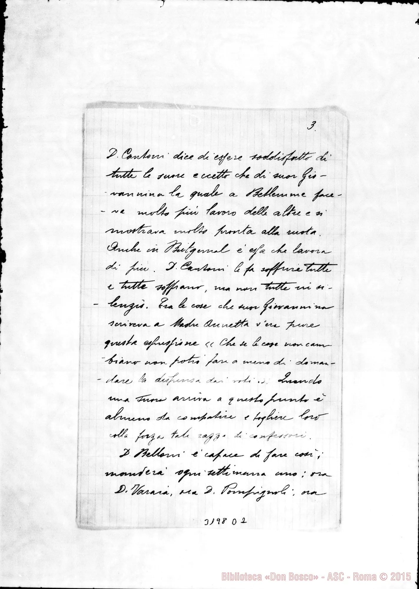 Fotogramma D 2 — Don Carlo Gatti-Don Durando. Betlemme, 26-02-1901
