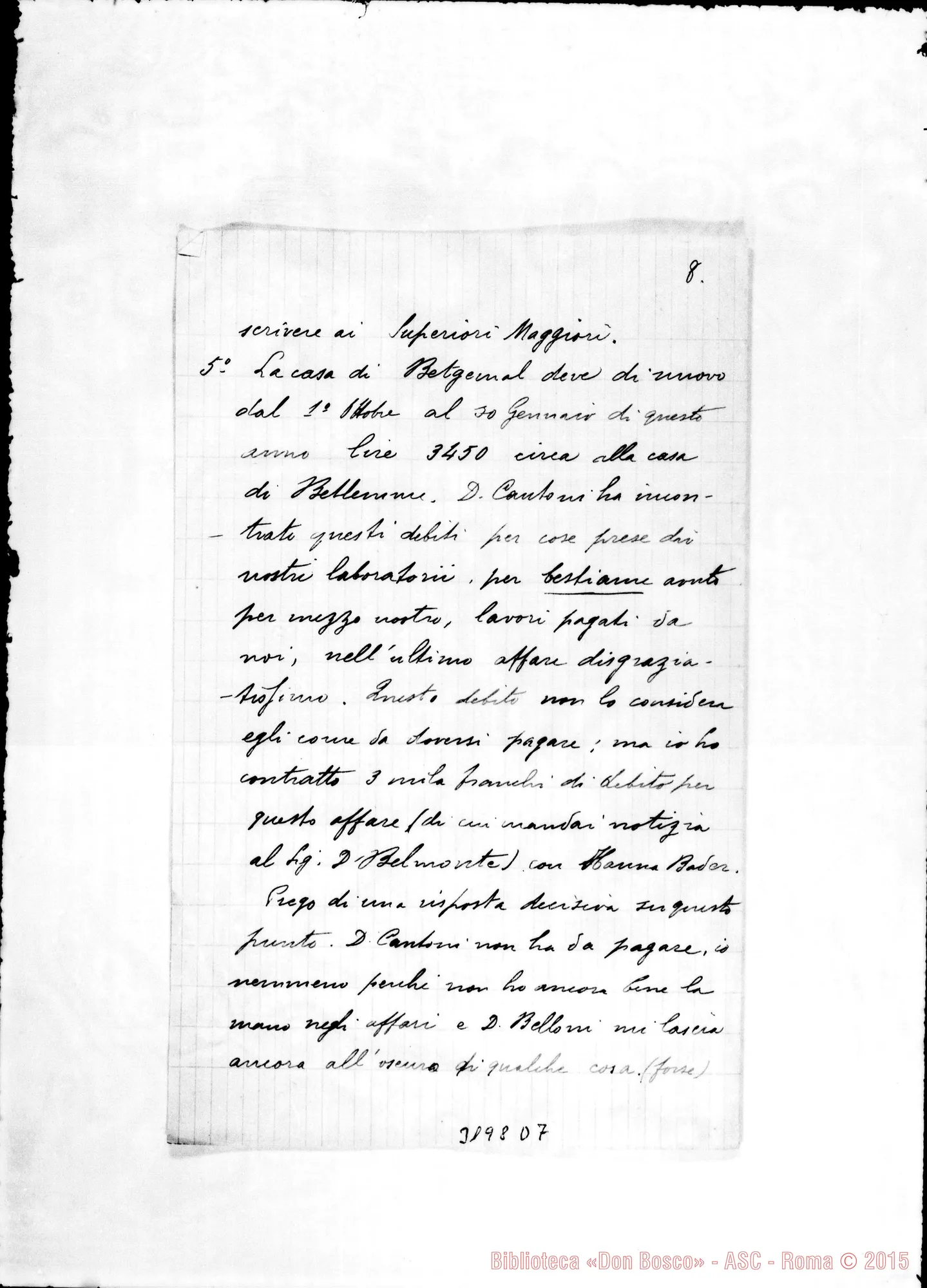 Fotogramma D 7 — Don Carlo Gatti-Don Durando. Betlemme, 26-02-1901