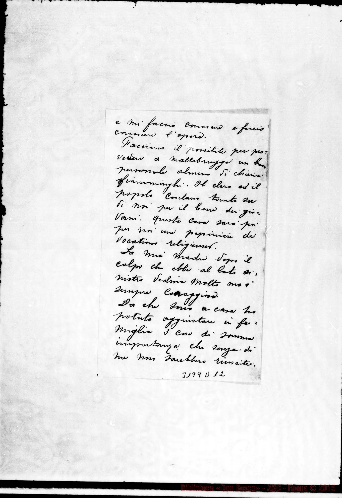 Fotogramma D 12 — Don Carlo Vercauteren-Don Durando. St. Denis Westrem, 28-08-1902