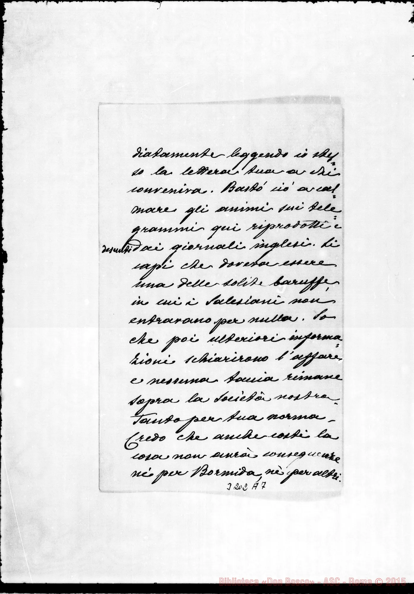 Fotogramma A 7 — Don Marenco-Don Gatti. Roma, 1-08-1906