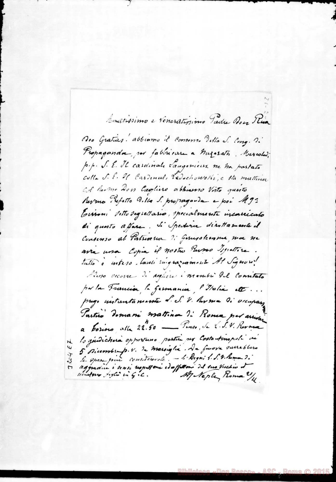 Fotogramma E 7 — Don Neple Adriano-Don Rua. Senza data