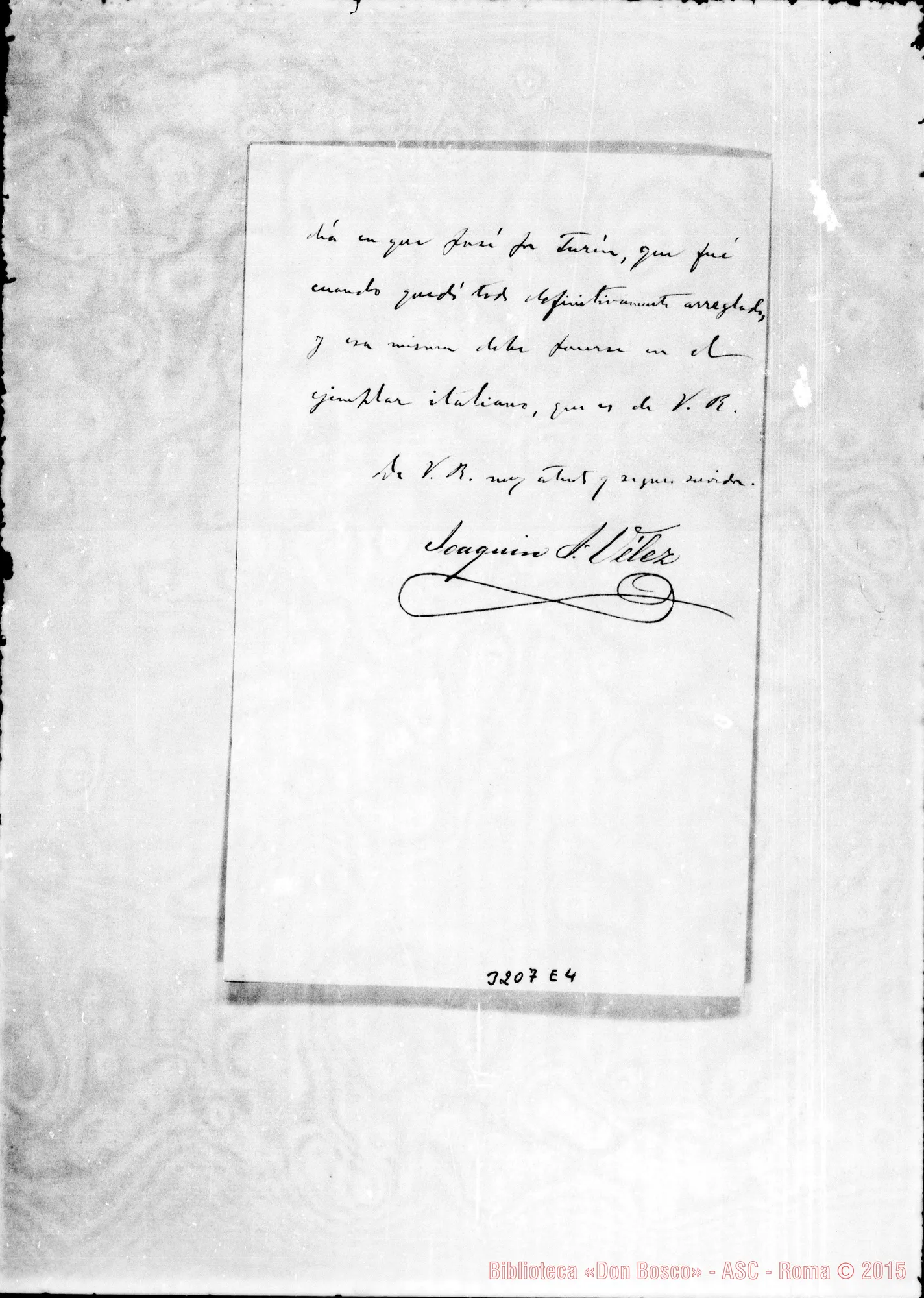 Fotogramma E 4 — Joaquín Vélez-Don Rua. Roma, 11-05-1889