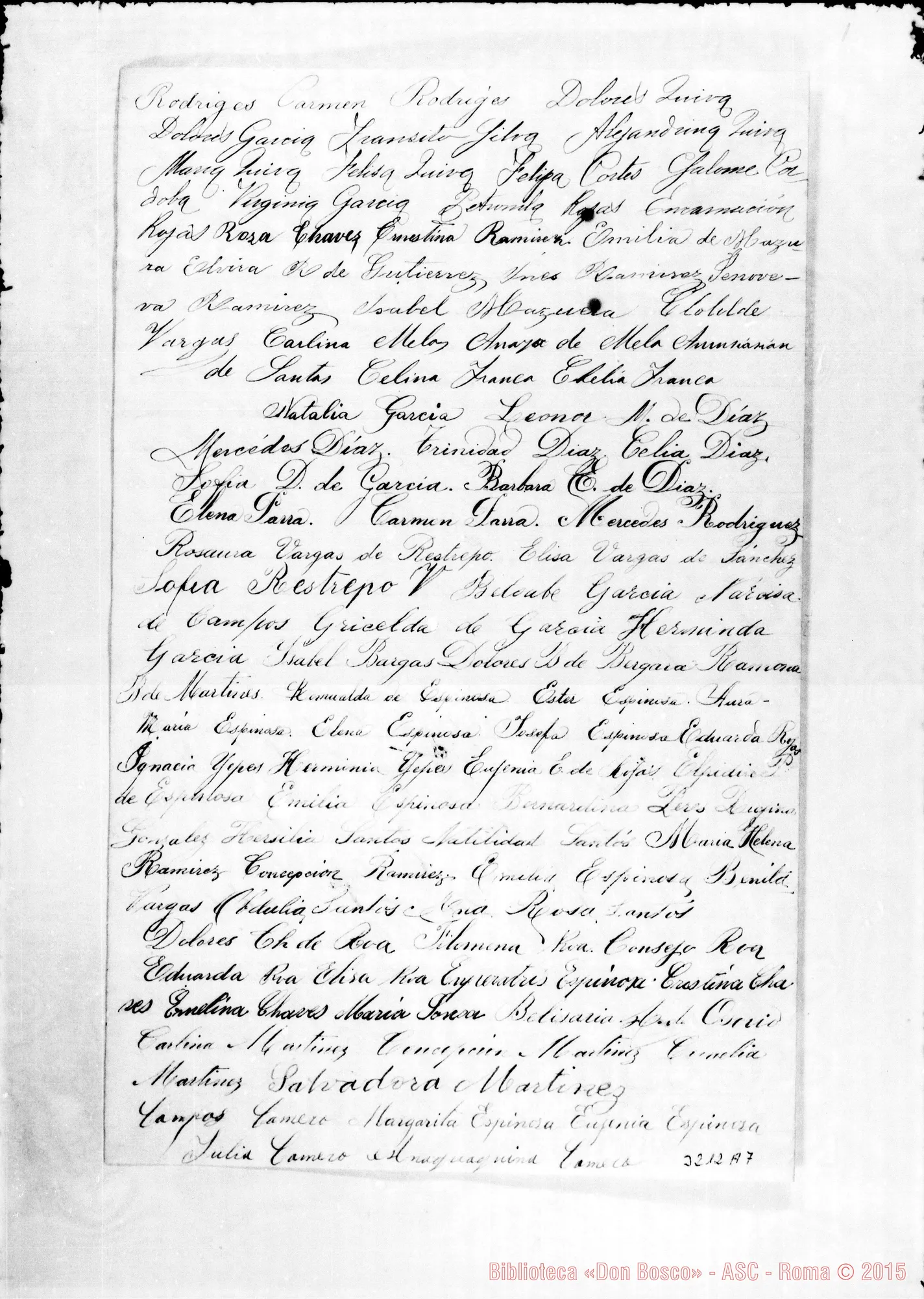 Fotogramma A 7 — Lettera del Sindaco con firme molteplici A D. Rua. Autogr. Rua