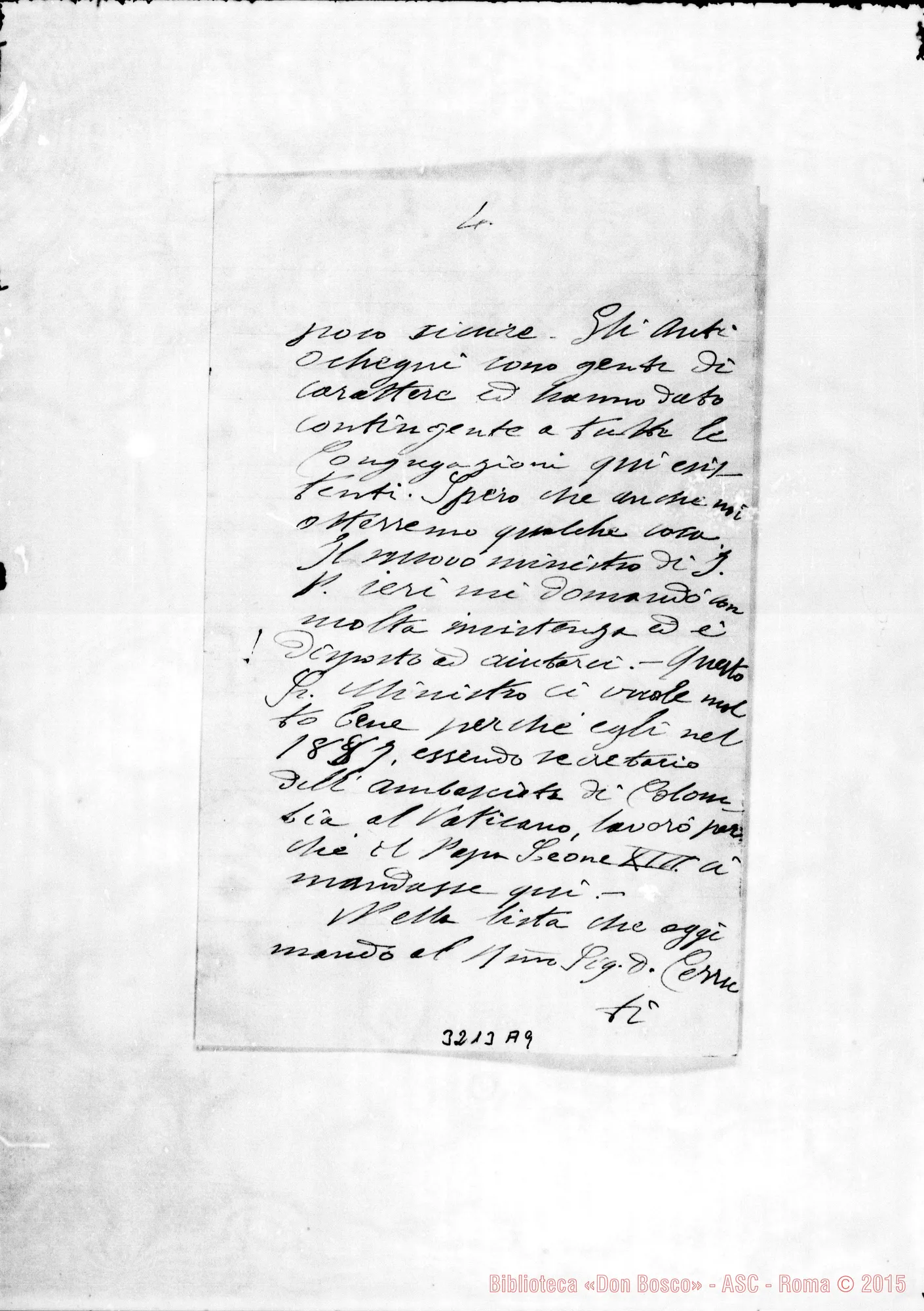 Fotogramma A 9 — Don Aime-Don Albera. Bogotá, 31-05-1908