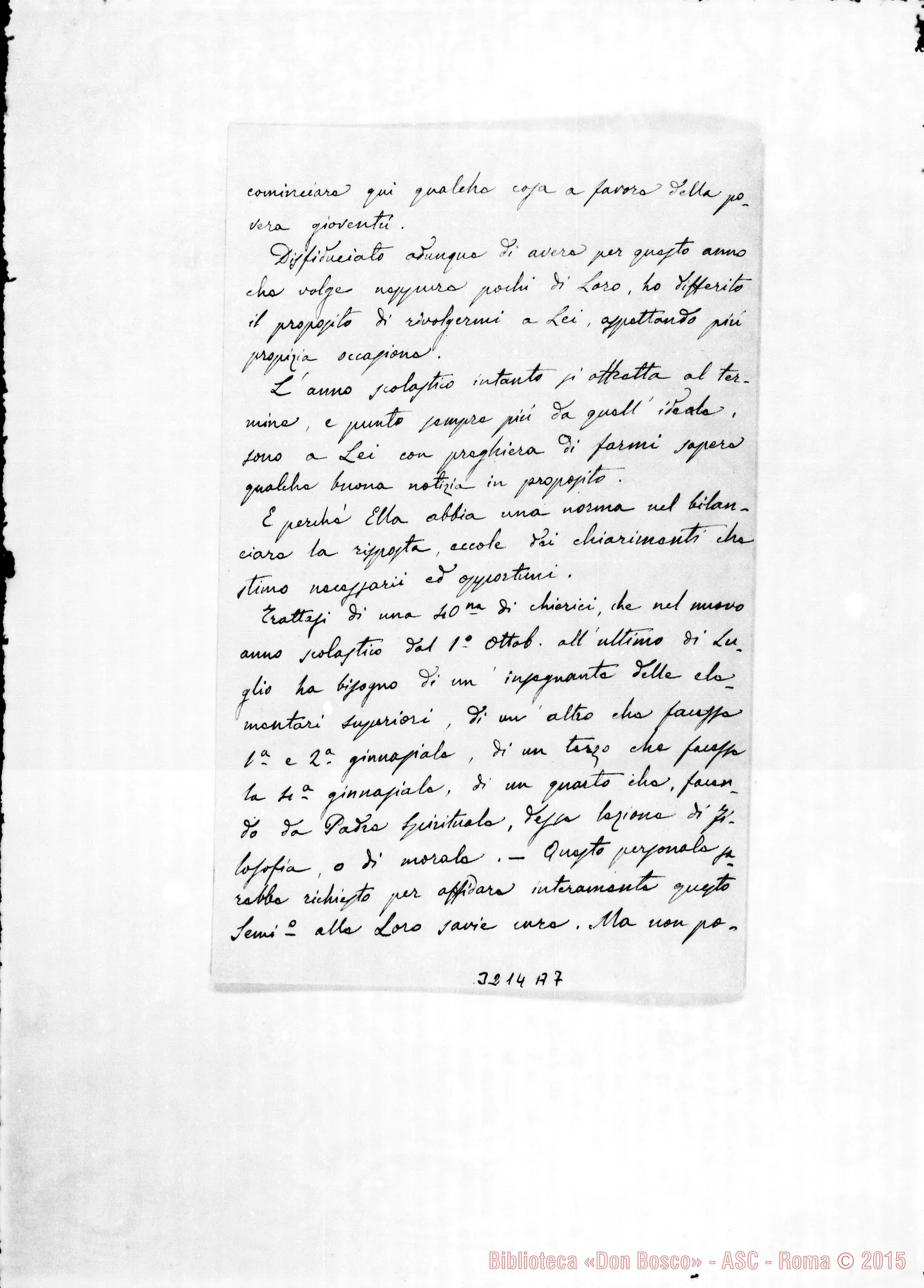 Fotogramma A 7 — Raffaele Rossi-Don Rua. Bova, 11-07-1896