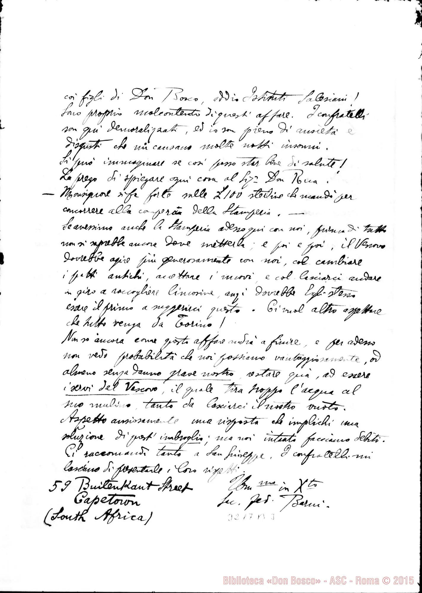 Fotogramma B 3 — Don Barni Federico-Don Durando, il 2-03-1897