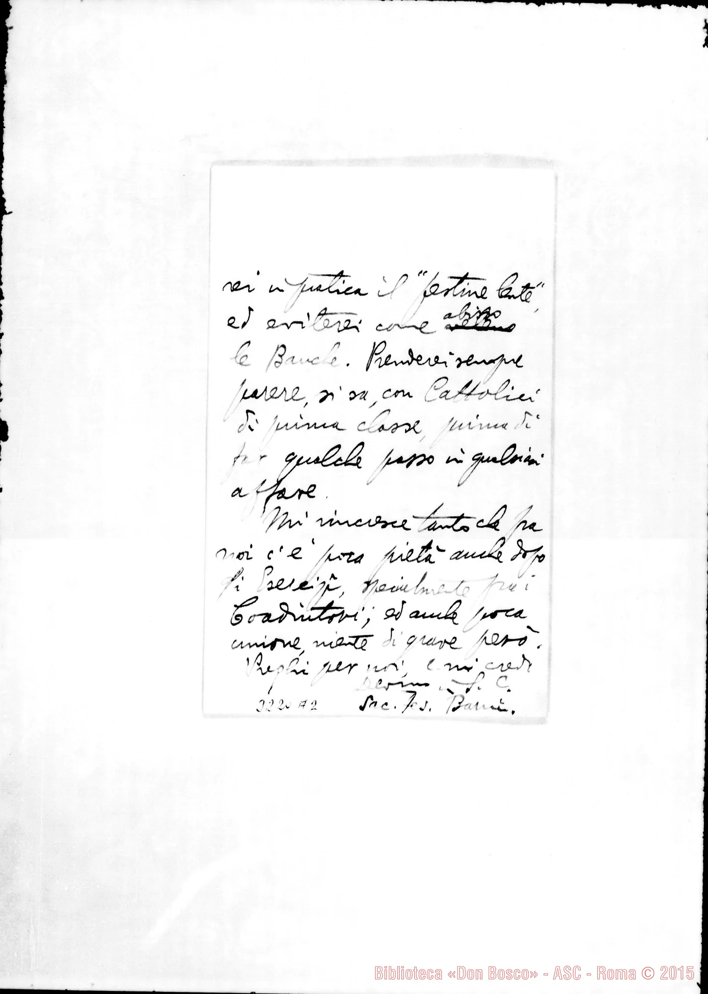 Fotogramma A 2 — Don Barni-Don Durando. Cape Town, 7-11-1900