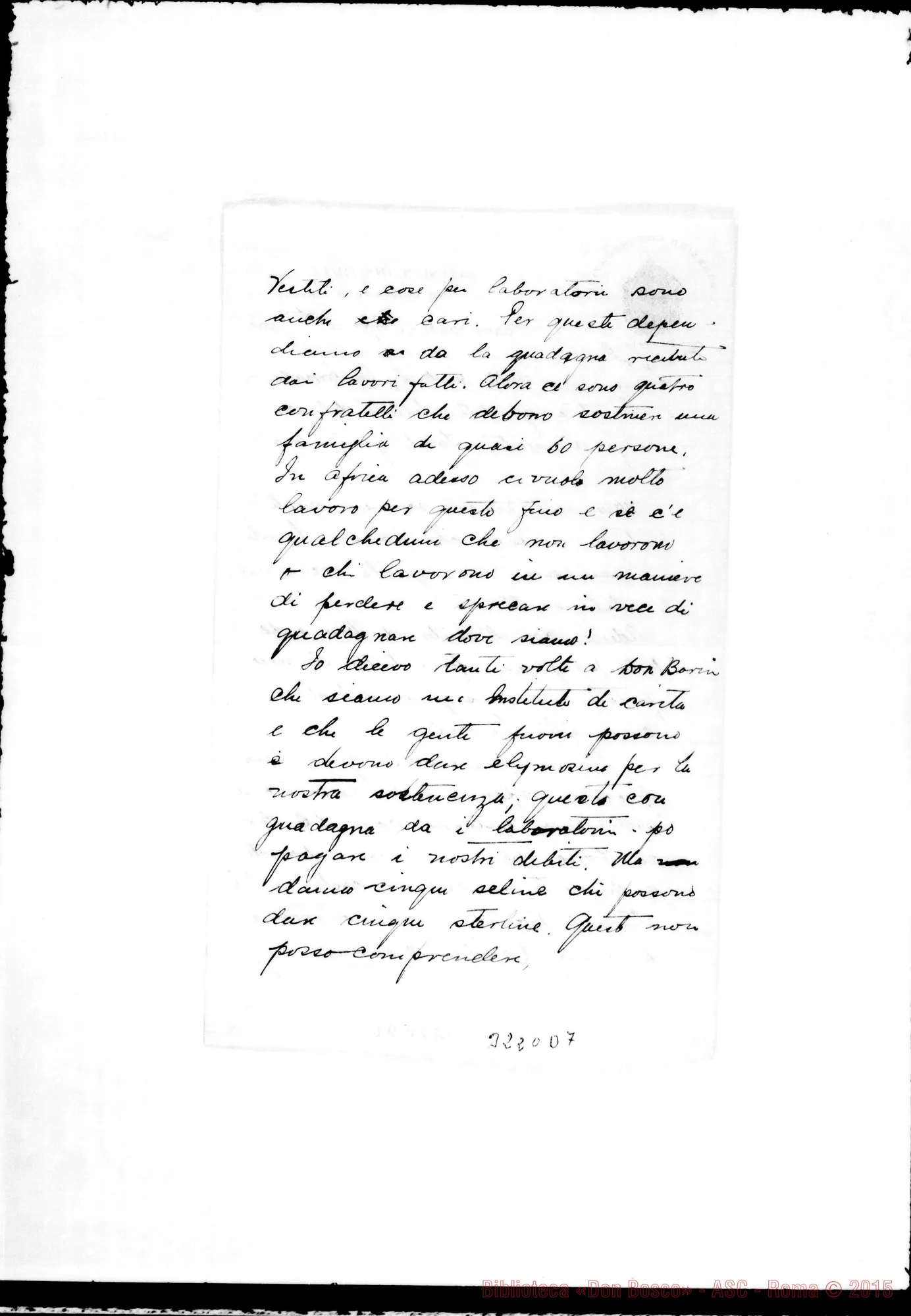 Fotogramma D 7 — Giltinan Tommaso, sac.-Don Durando. Cape Town, 16-04-1901