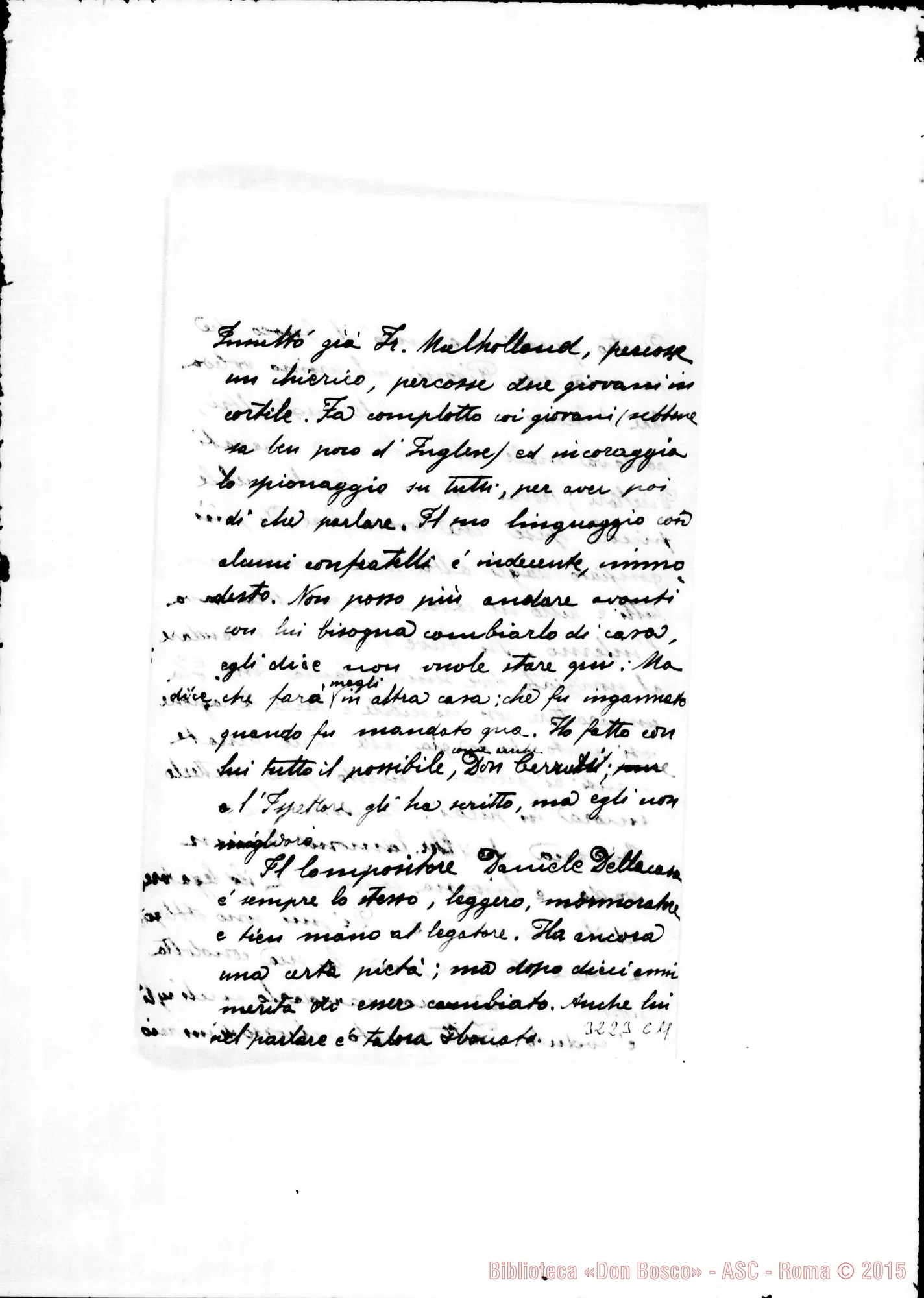 Fotogramma C 11 — Don Tozzi Enea-Don Barberis. Cape Town, 7-02-1906