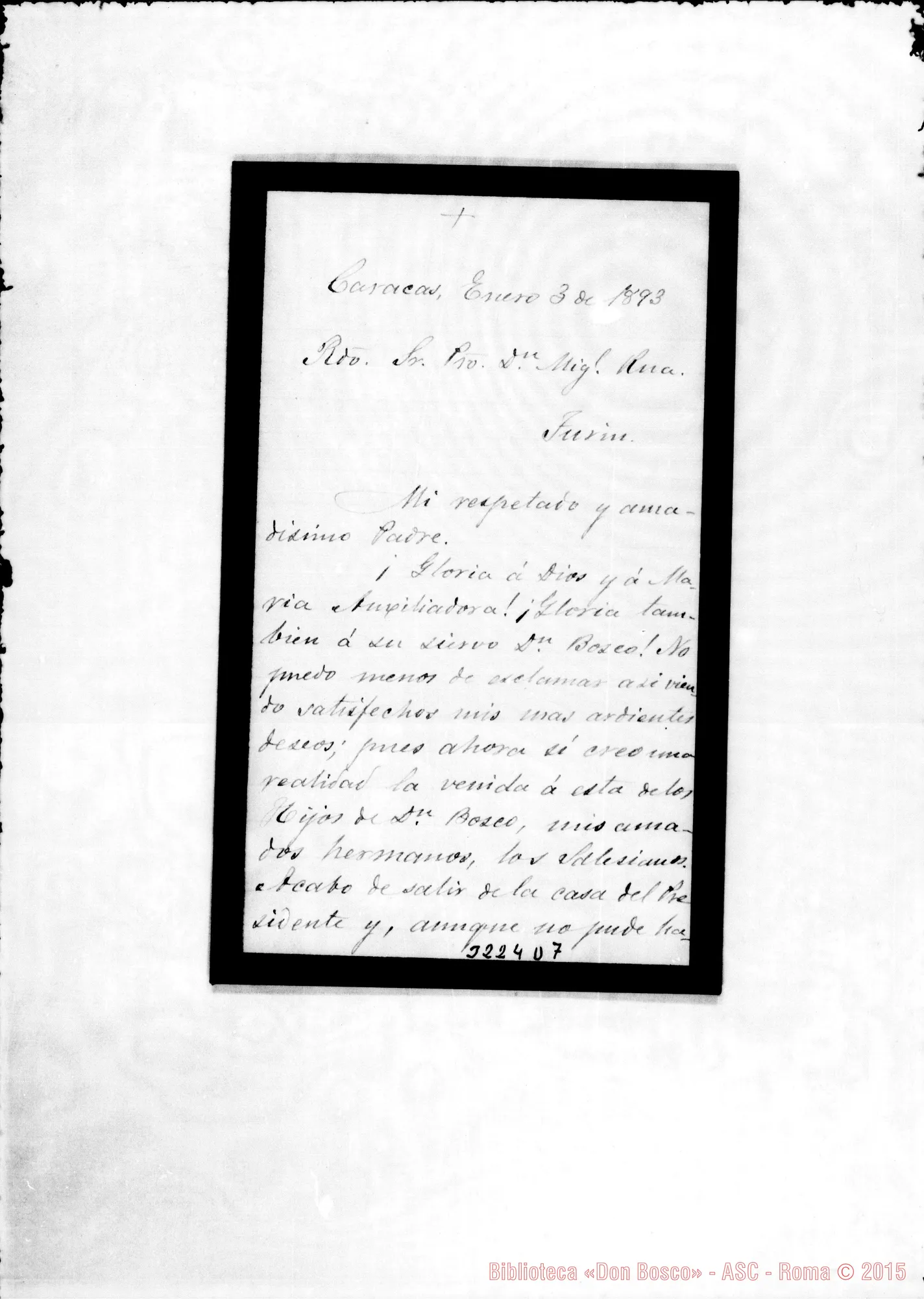 Fotogramma D 7 — Don Ricardo Arteaga-Don Rua. Caracas, 3-01-1893