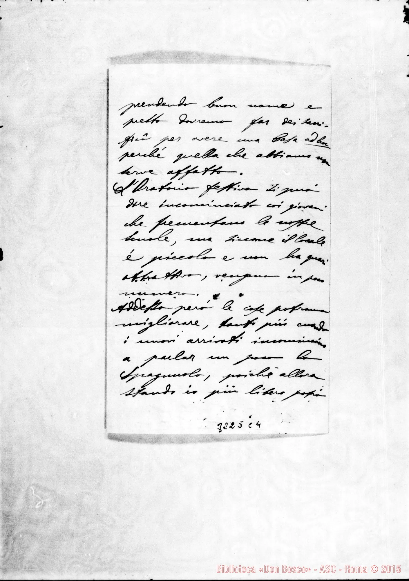 Fotogramma C 4 — Don Enrico Riva-Don Rua. Caracas, 20-11-1895. Autogr. Rua