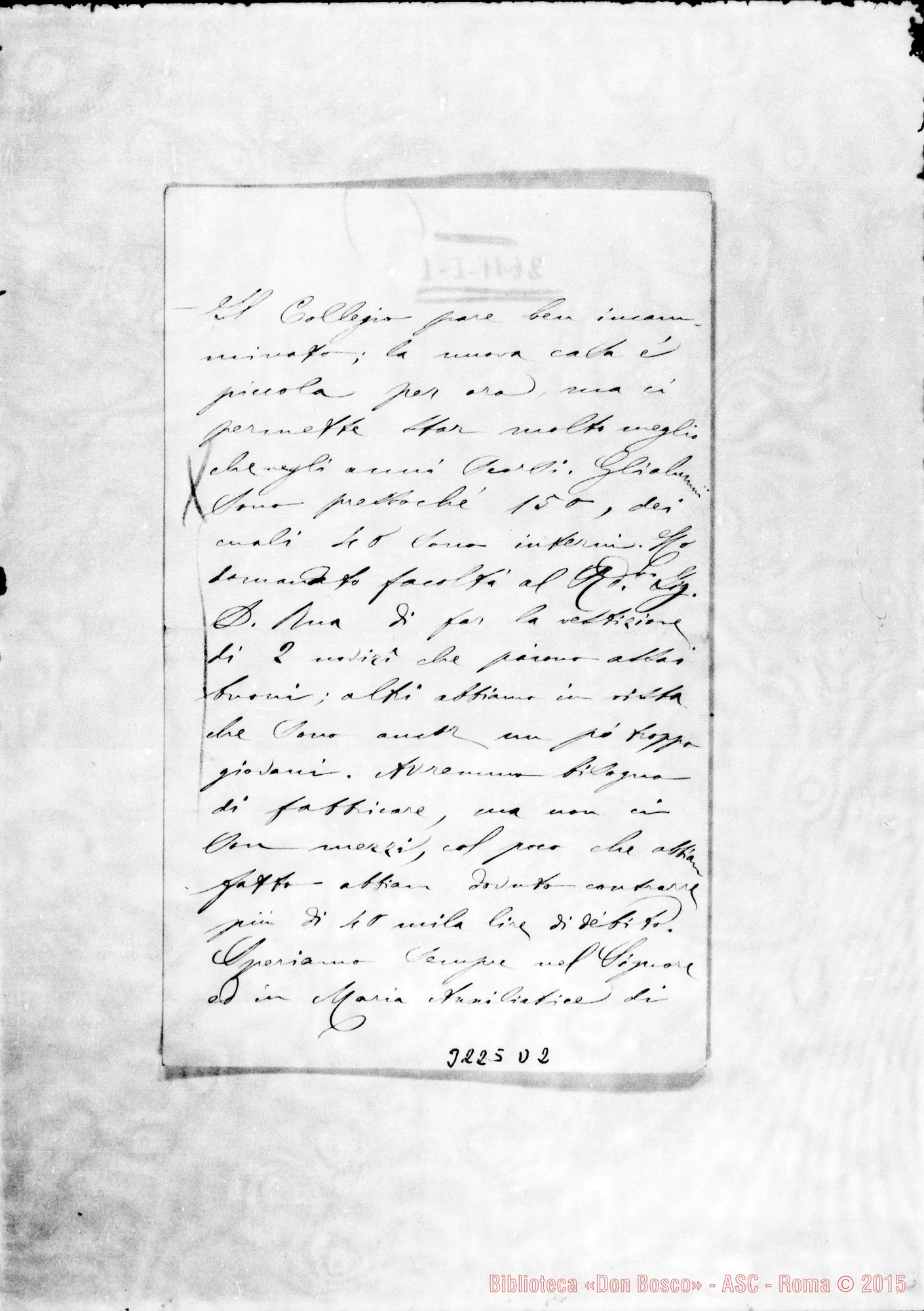 Fotogramma D 2 — Don Enrico Riva-Don Barberis. Caracas, 20-06-1898