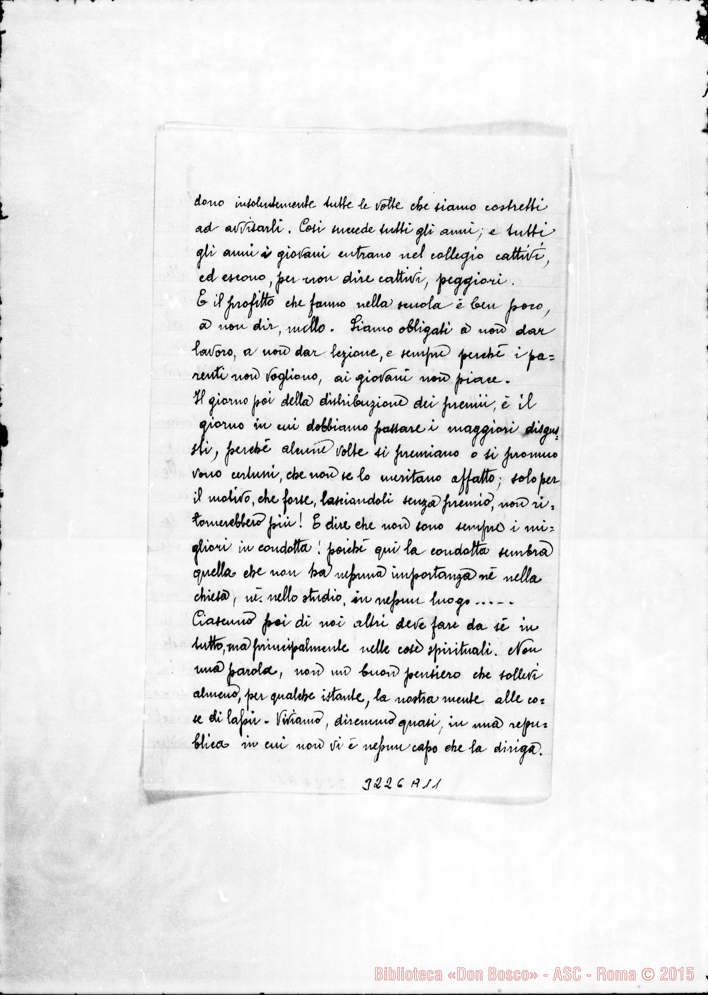 Fotogramma A 11 — Confratelli di Caracas-Ispettore. Caracas, 28-03-1900