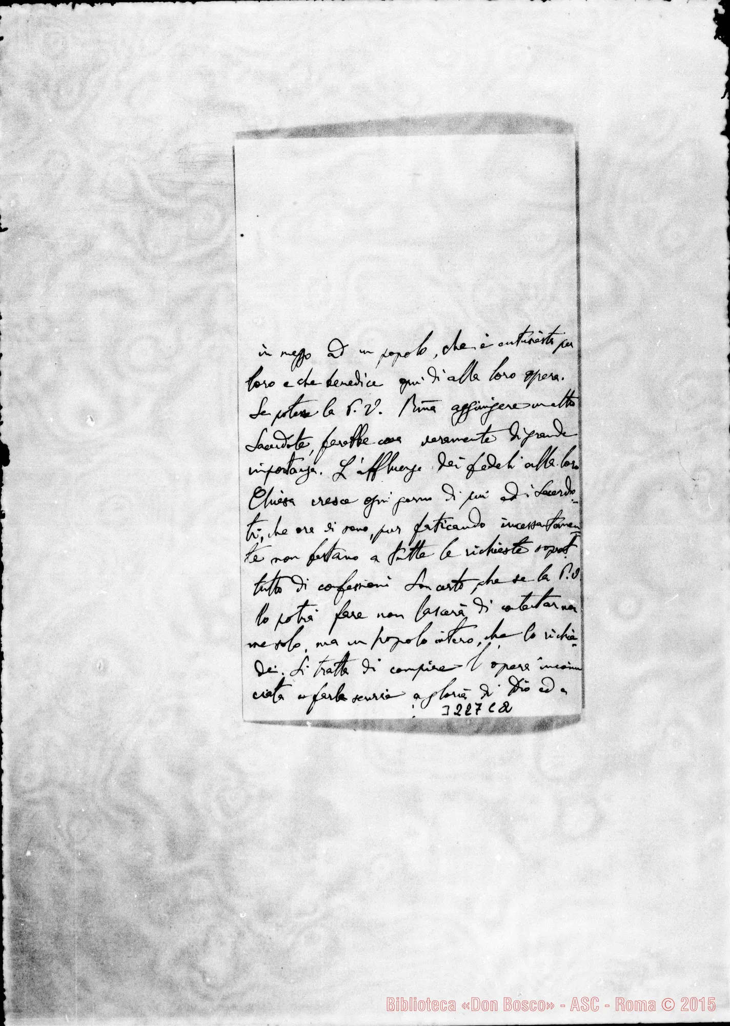 Fotogramma C 2 — Gennaro Cosenza, vesc.-Don Rua. Caserta, 31-07-1895