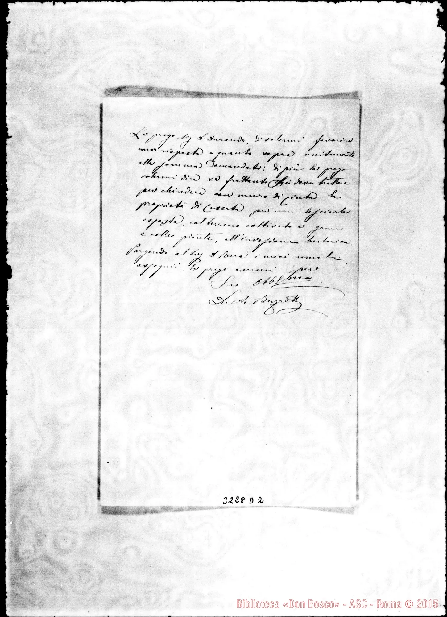 Fotogramma D 2 — Don Antonio Buzzetti-Don Durando. Castellammare, 19-02-1896