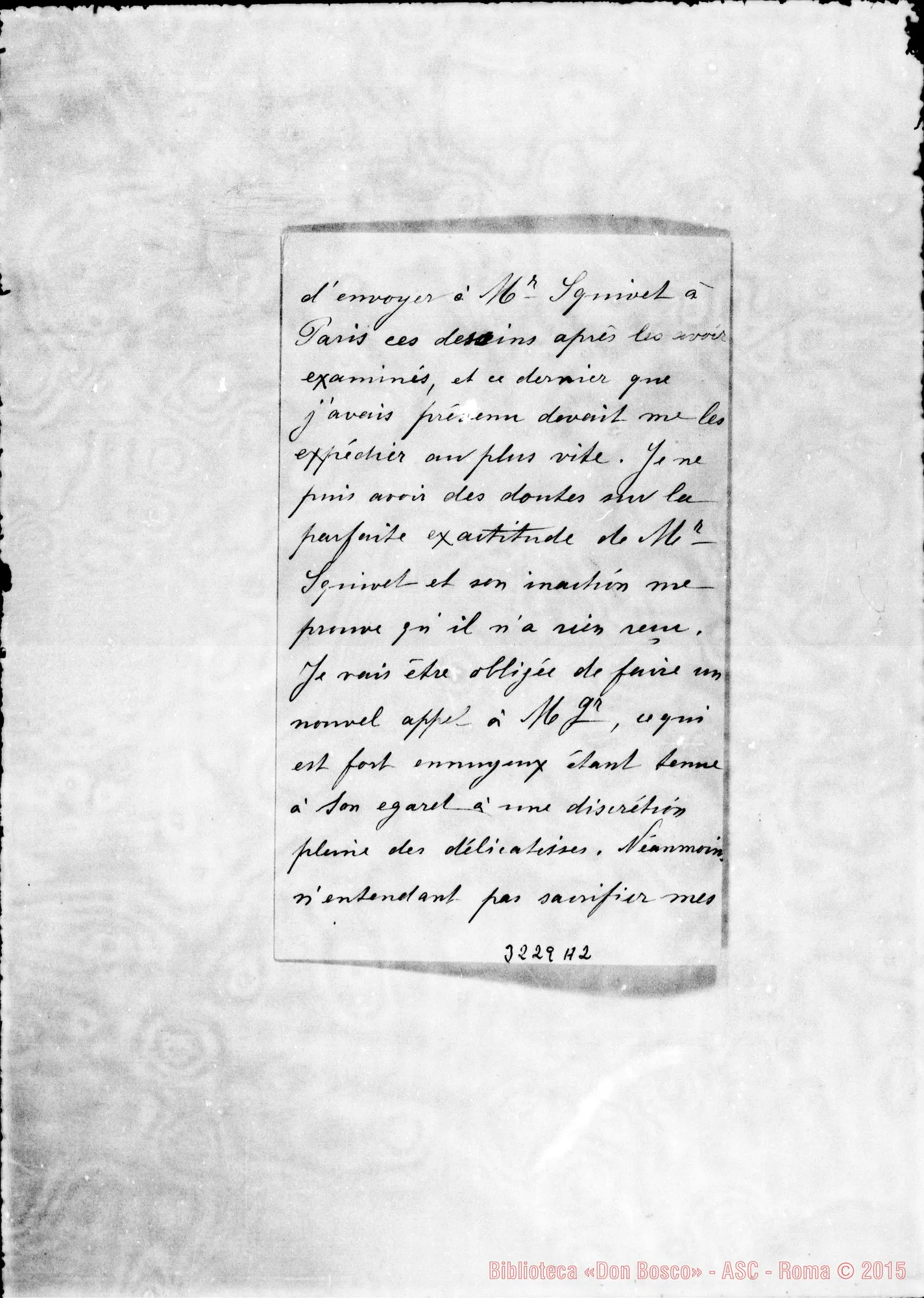 Fotogramma A 2 — M.lle Marie Lasserre-Don Durando. Pau, 2-05-1896