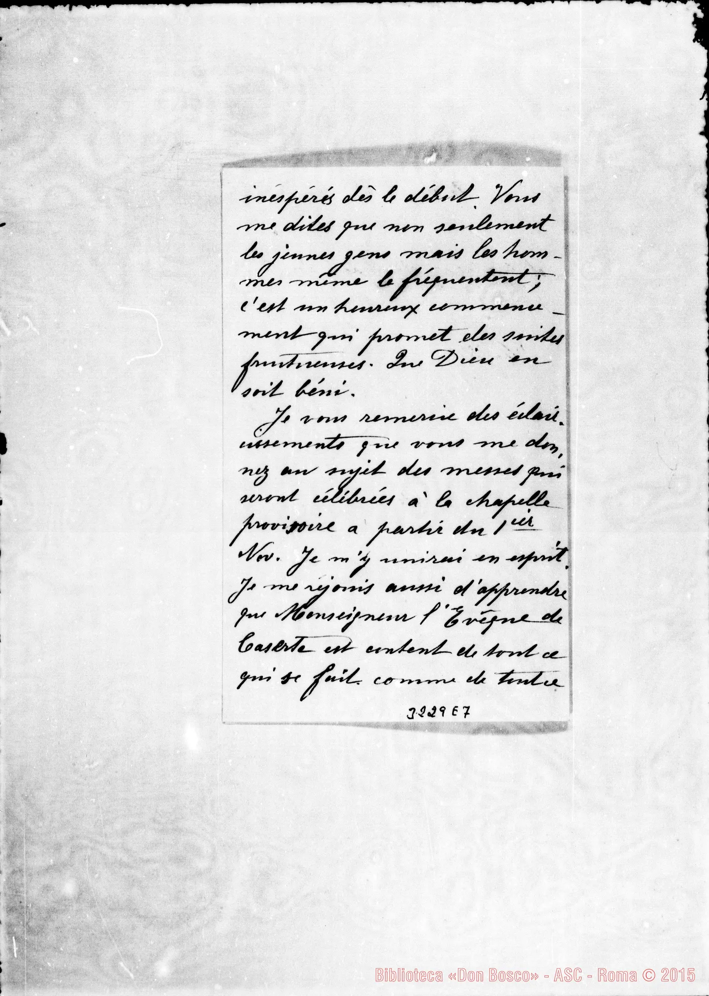 Fotogramma E 7 — M.lle Marie Lasserre-Don Durando. Pau, 29-07-1897