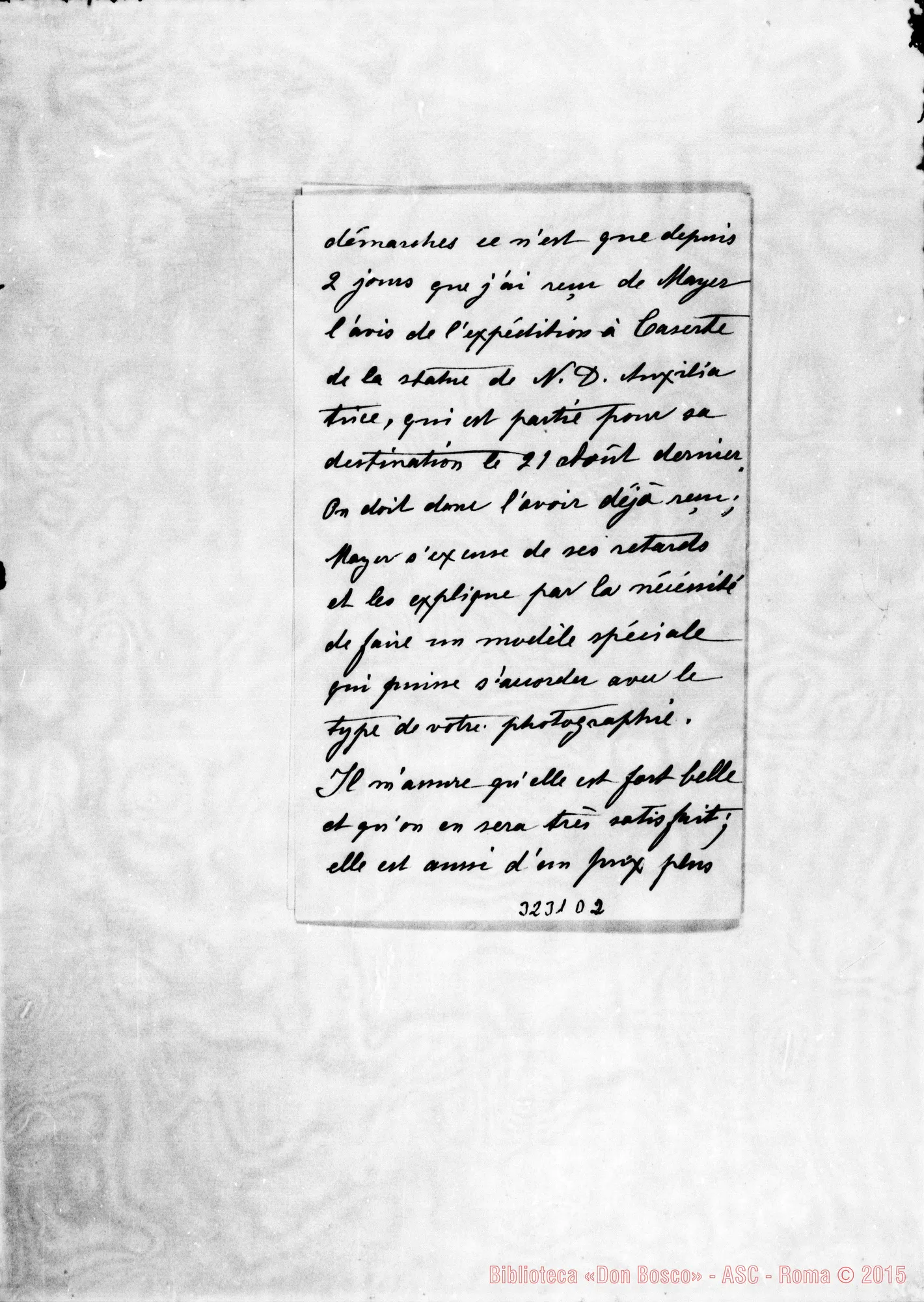 Fotogramma D 2 — M.lle Marie Lasserre-Don Durando. Pau, 6-09-1901