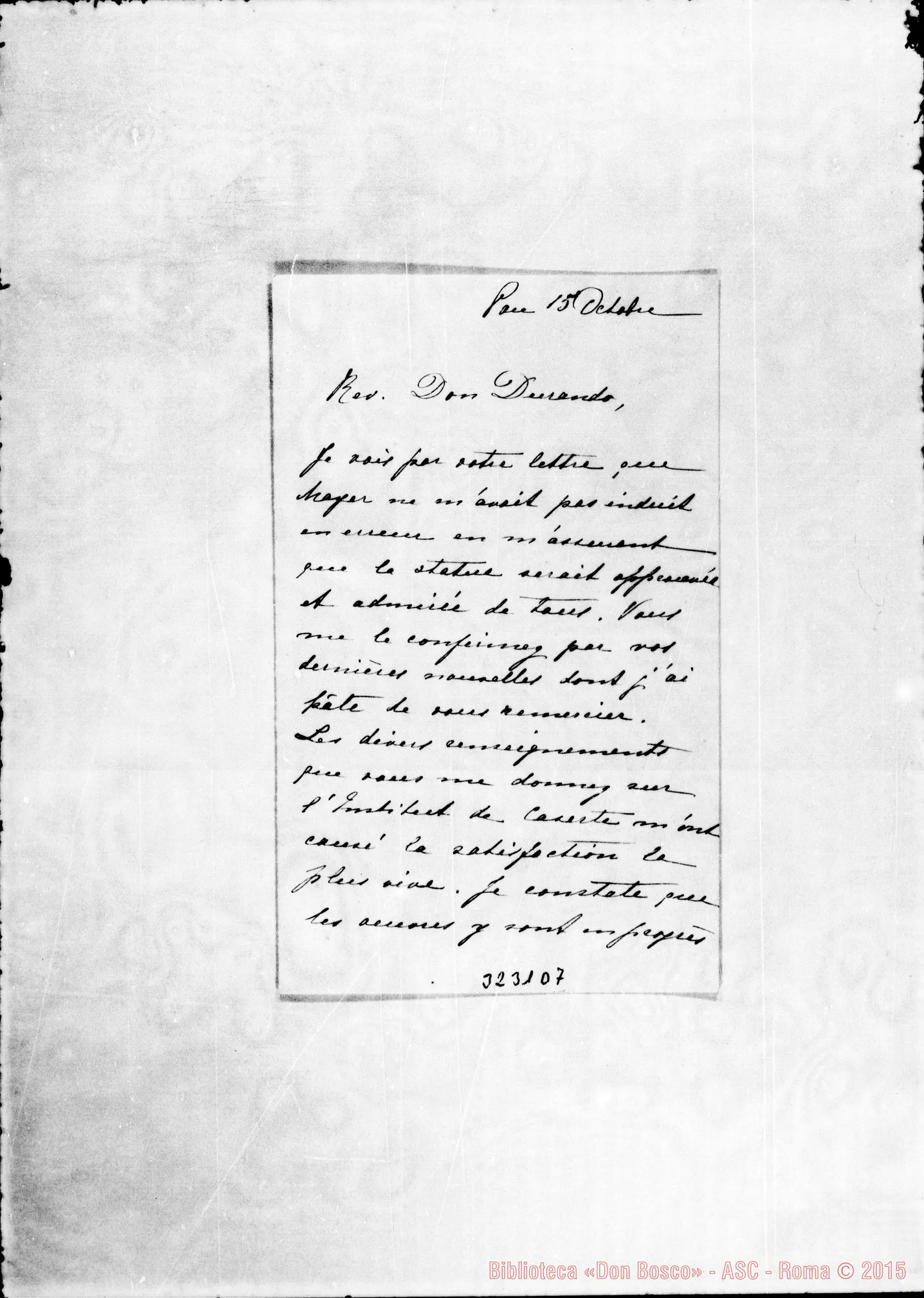 Fotogramma D 7 — M.lle Marie Lasserre-Don Durando. Pau, 15-10-1901