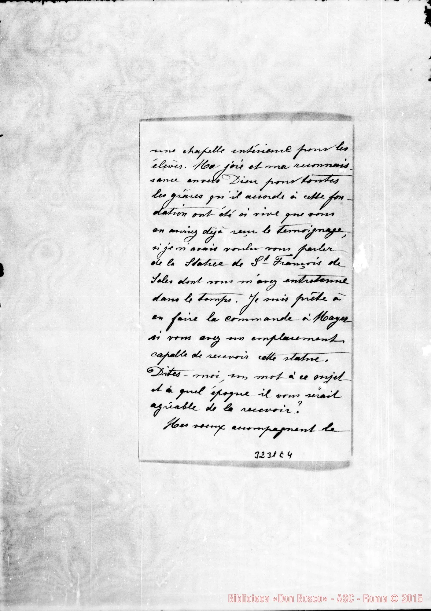 Fotogramma E 4 — M.lle Marie Lasserre-Don Durando. Pau, 10-05-1902