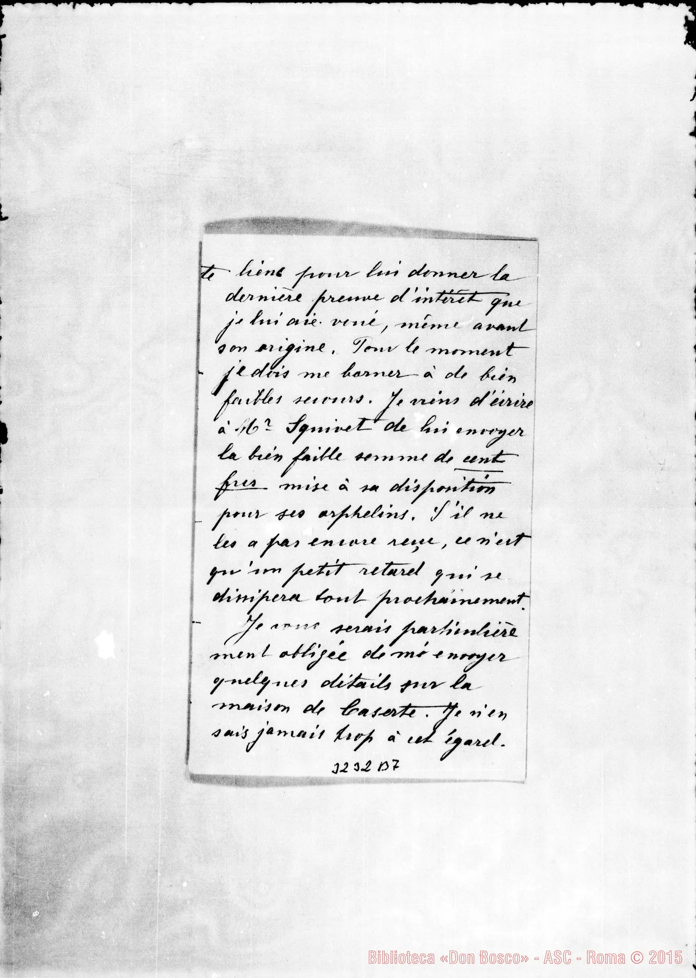 Fotogramma B 7 — M.lle Marie Lasserre-Don Durando. Pau, 20-12-1905