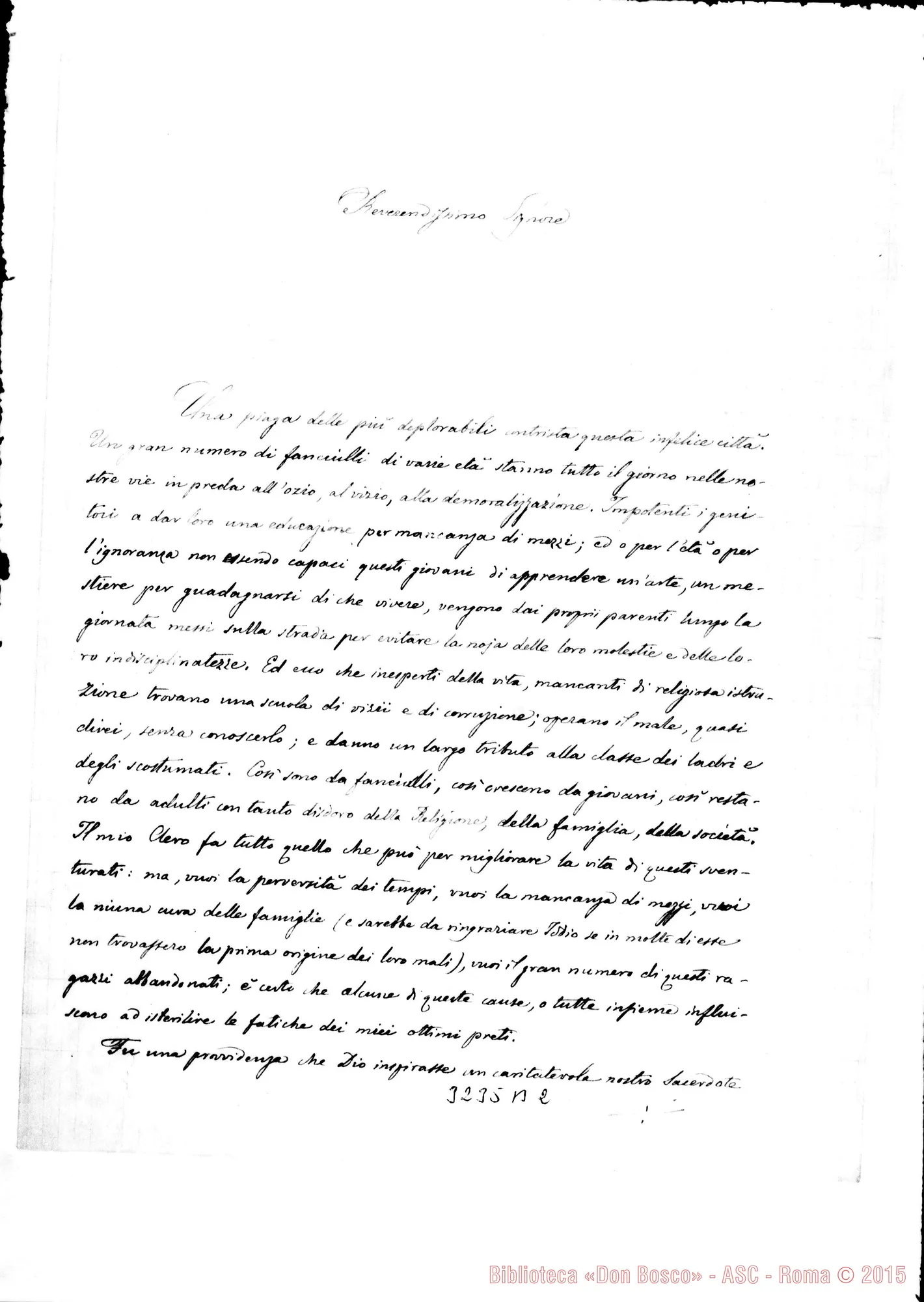 Fotogramma B 2 — Lodovico Marangoni, vesc. di Chioggia-Don Rua. Chioggia, 8-05-1894