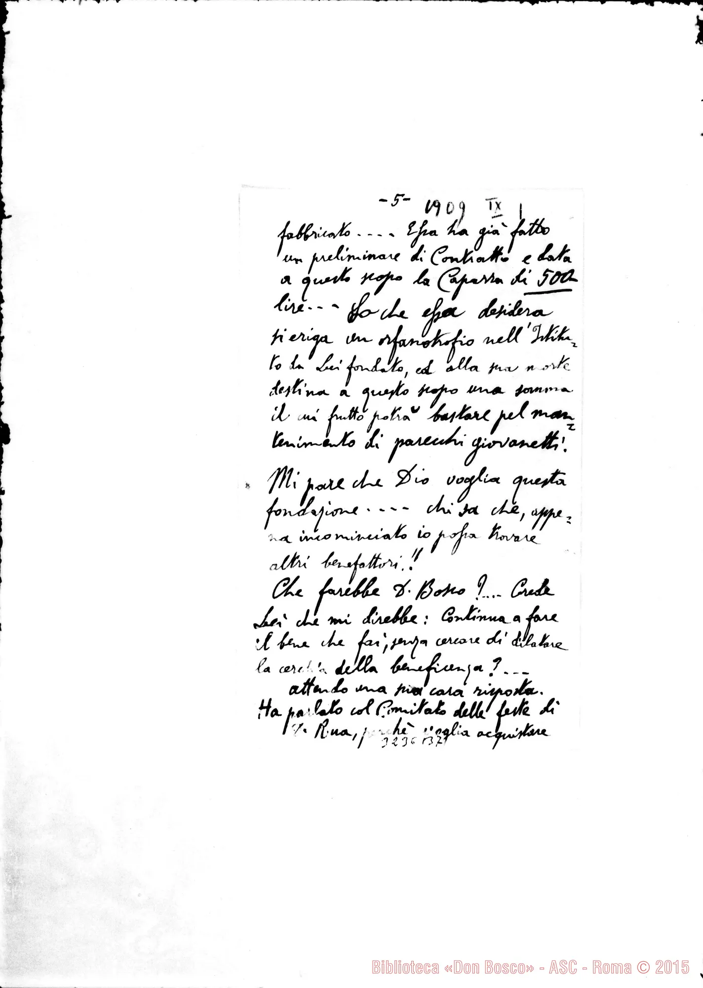Fotogramma B 7 — Don Natale Brusasca-Don Rinaldi. Chioggia, 1-09-1909