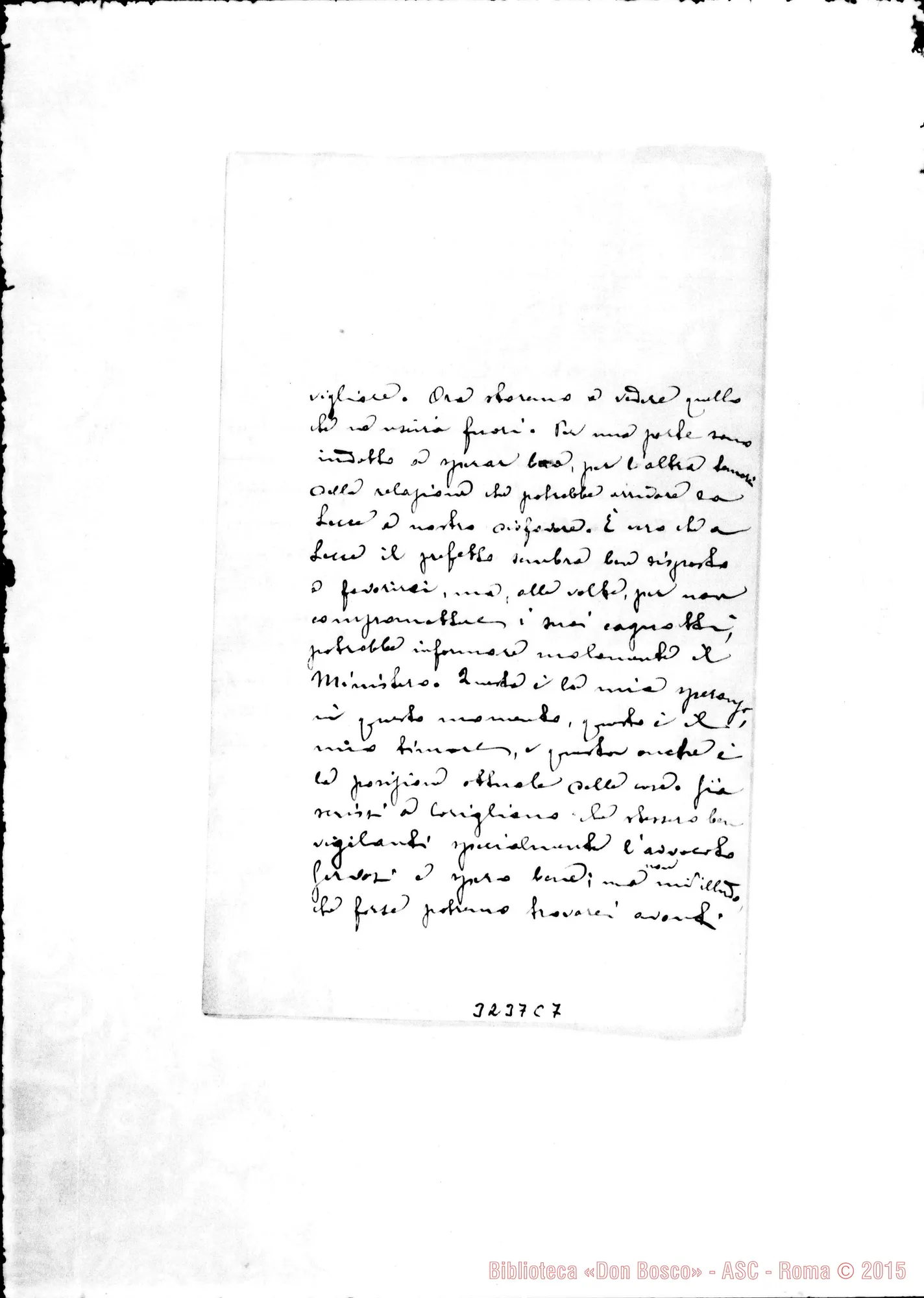 Fotogramma C 7 — Don Ambrogio Della Beffa-Rev.do Sig. Roma, 8-02-1907