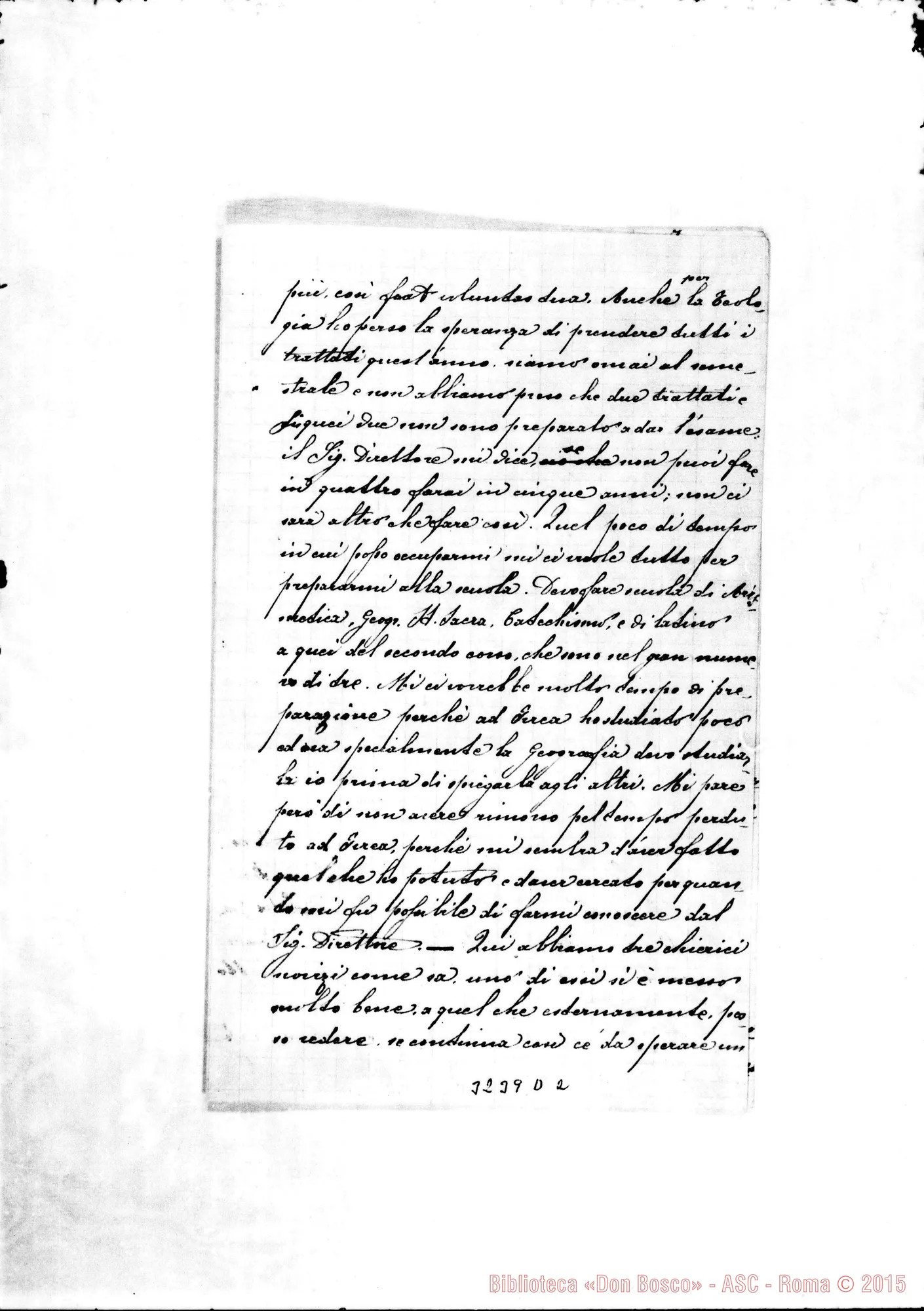 Fotogramma D 2 — Ch. Vincenzo Madonna-Don Barberis. Cremisan, 24-03-1898