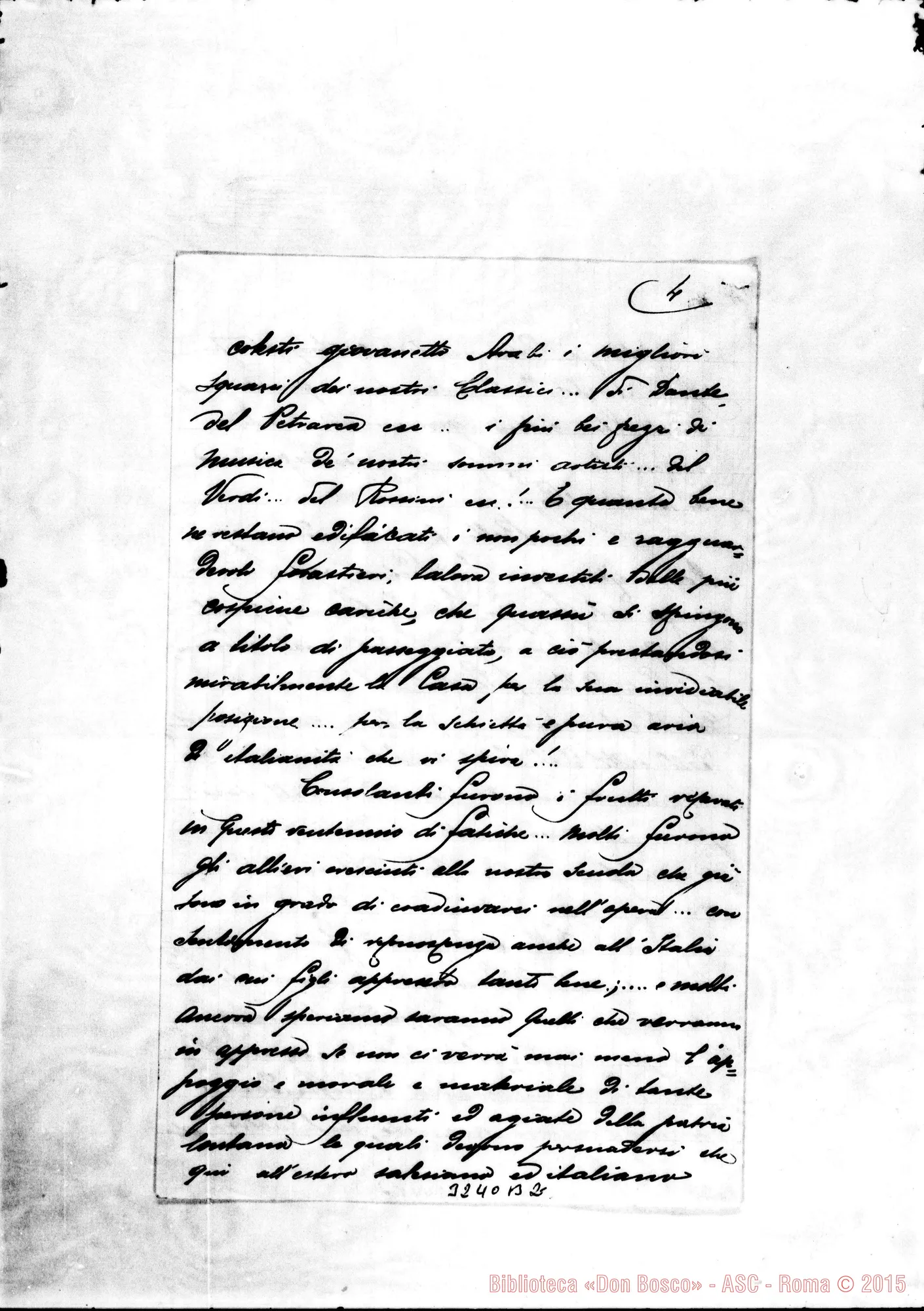Fotogramma B 2 — Don Riquier Romilio-Don Rua. Cremisan, 31-12-1909