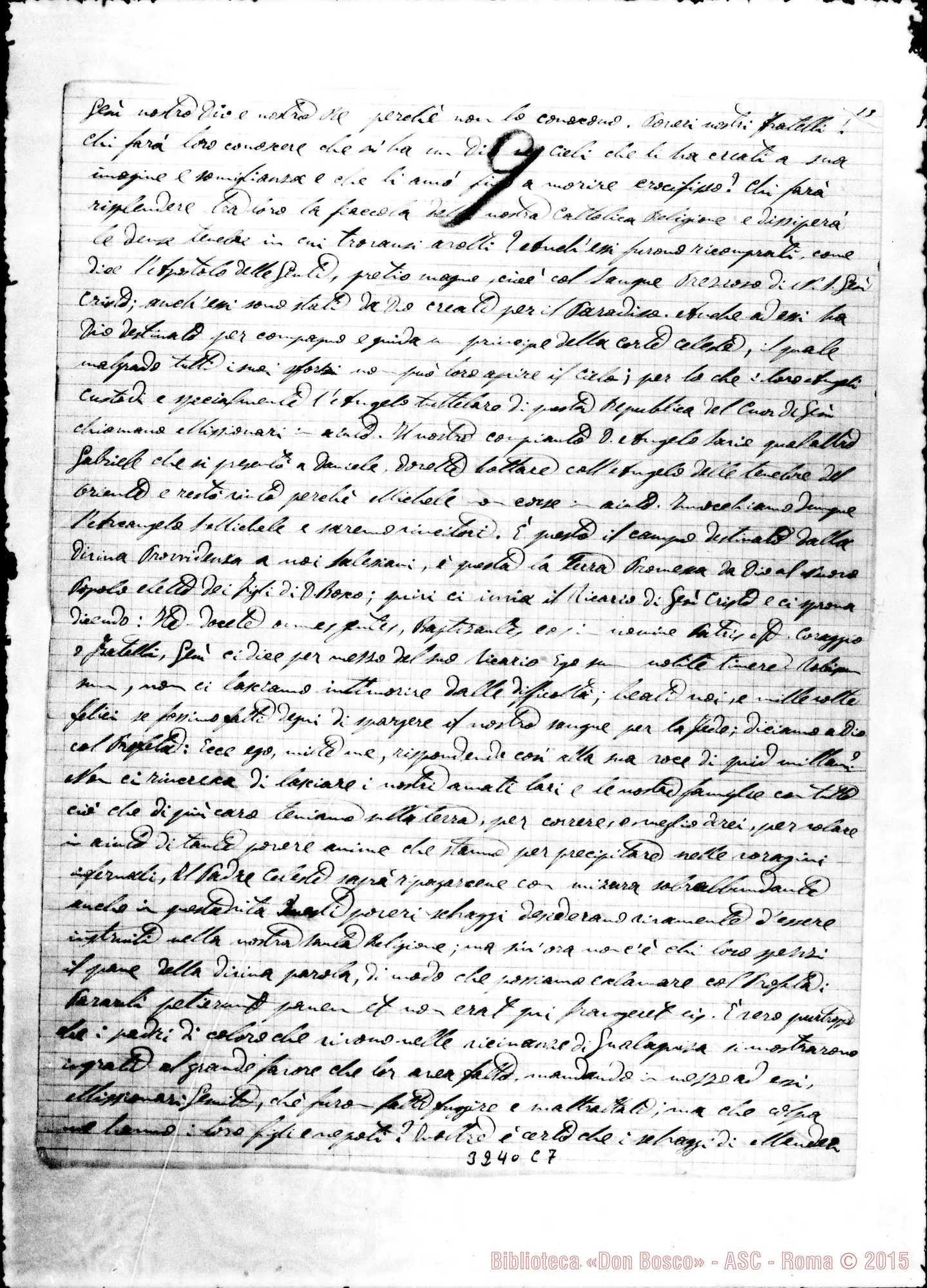 Fotogramma C 7 — Cuenca (Ecuador): Don Francesco Spinelli-Don Rua. Cuenca, 17-04-1893