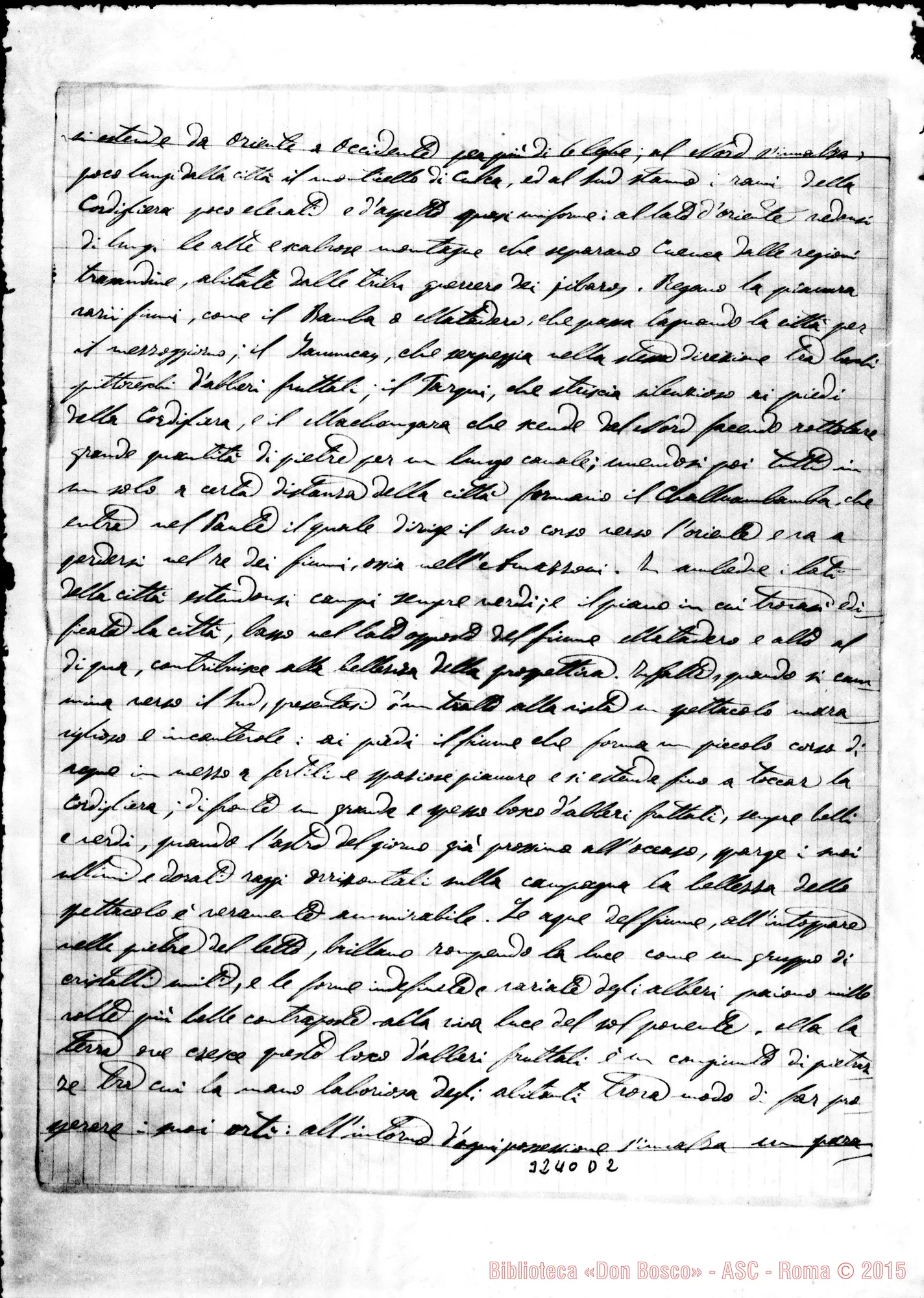 Fotogramma D 2 — Cuenca (Ecuador): Don Francesco Spinelli-Don Rua. Cuenca, 17-04-1893